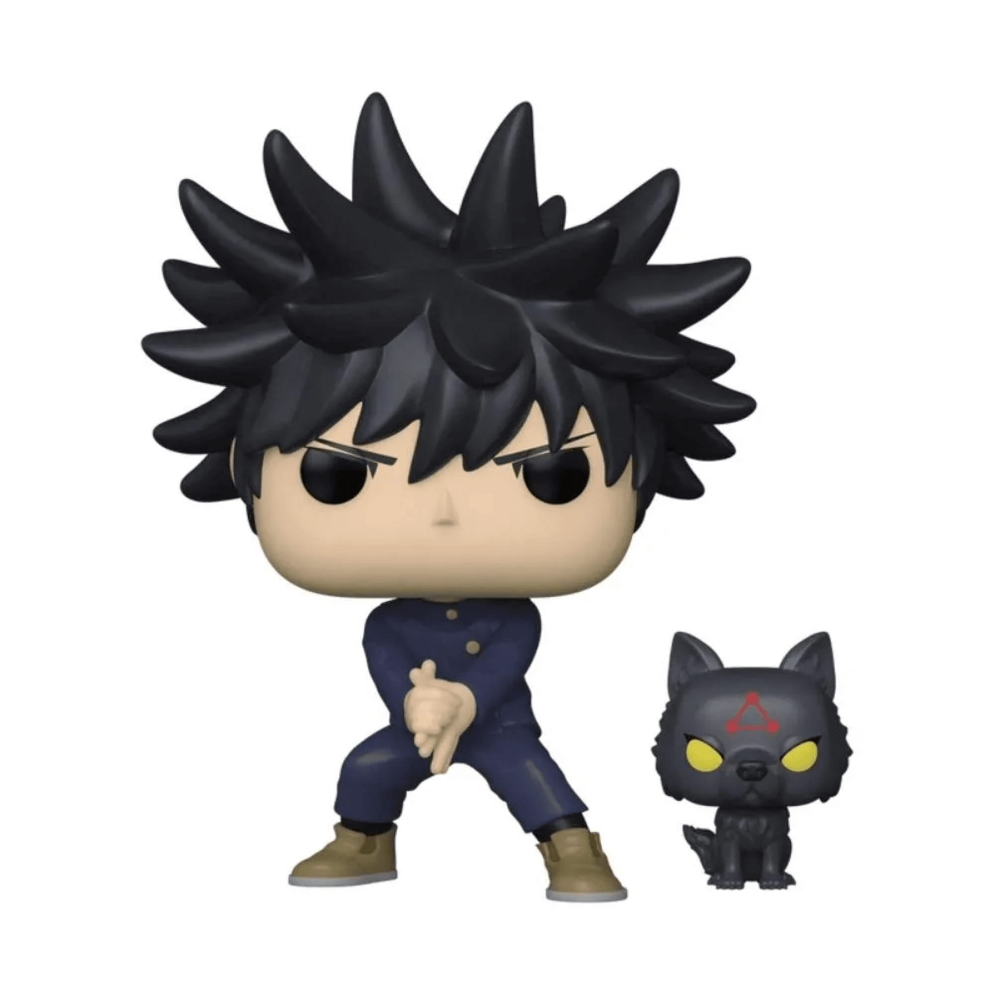 Boneco Funko Pop! Jujutsu Kaisen - Megumi Fushiguro com Cão Divino Candide - 11027