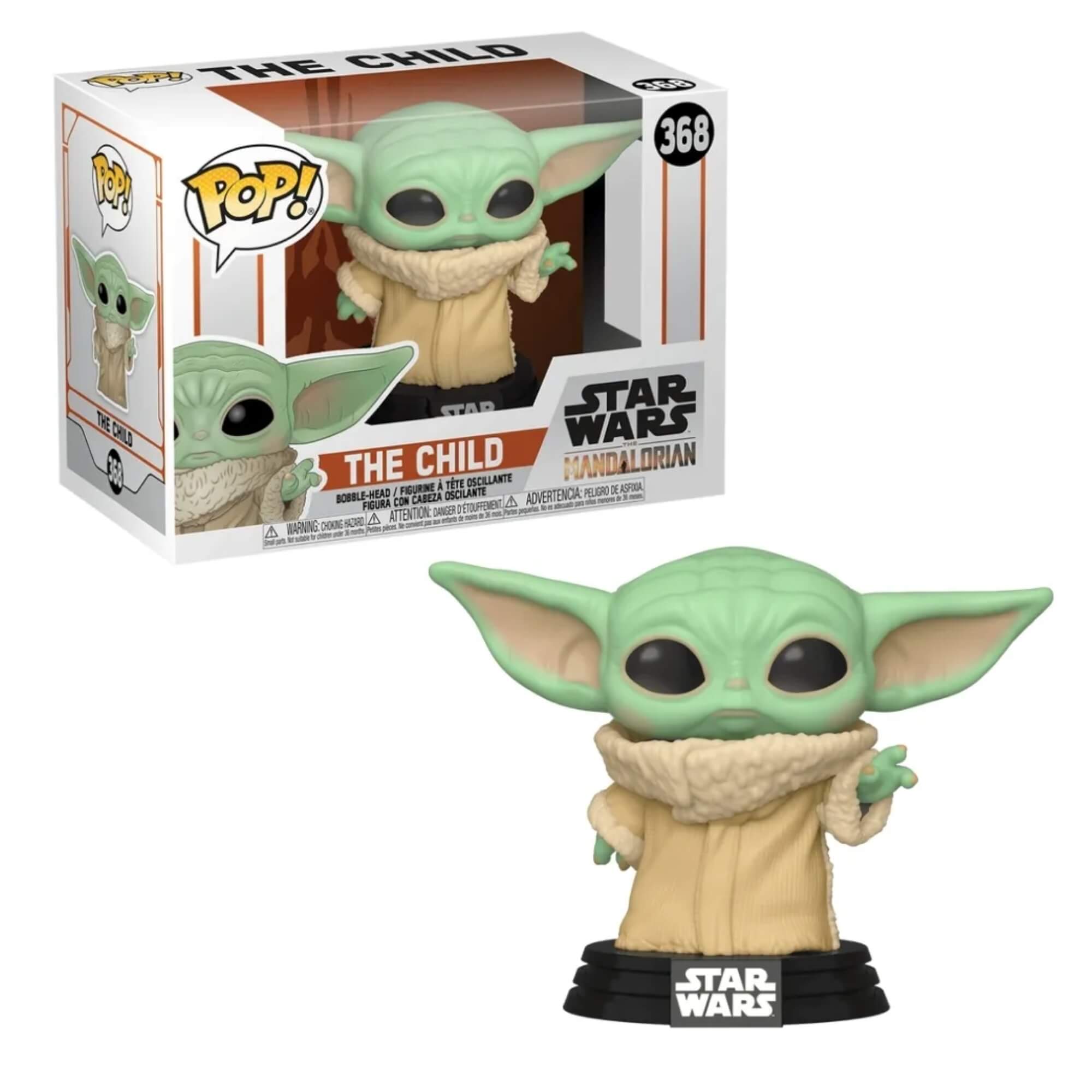 Boneco Funko Pop! Star Wars Mandalorian - Baby Yoda Candide - 11061