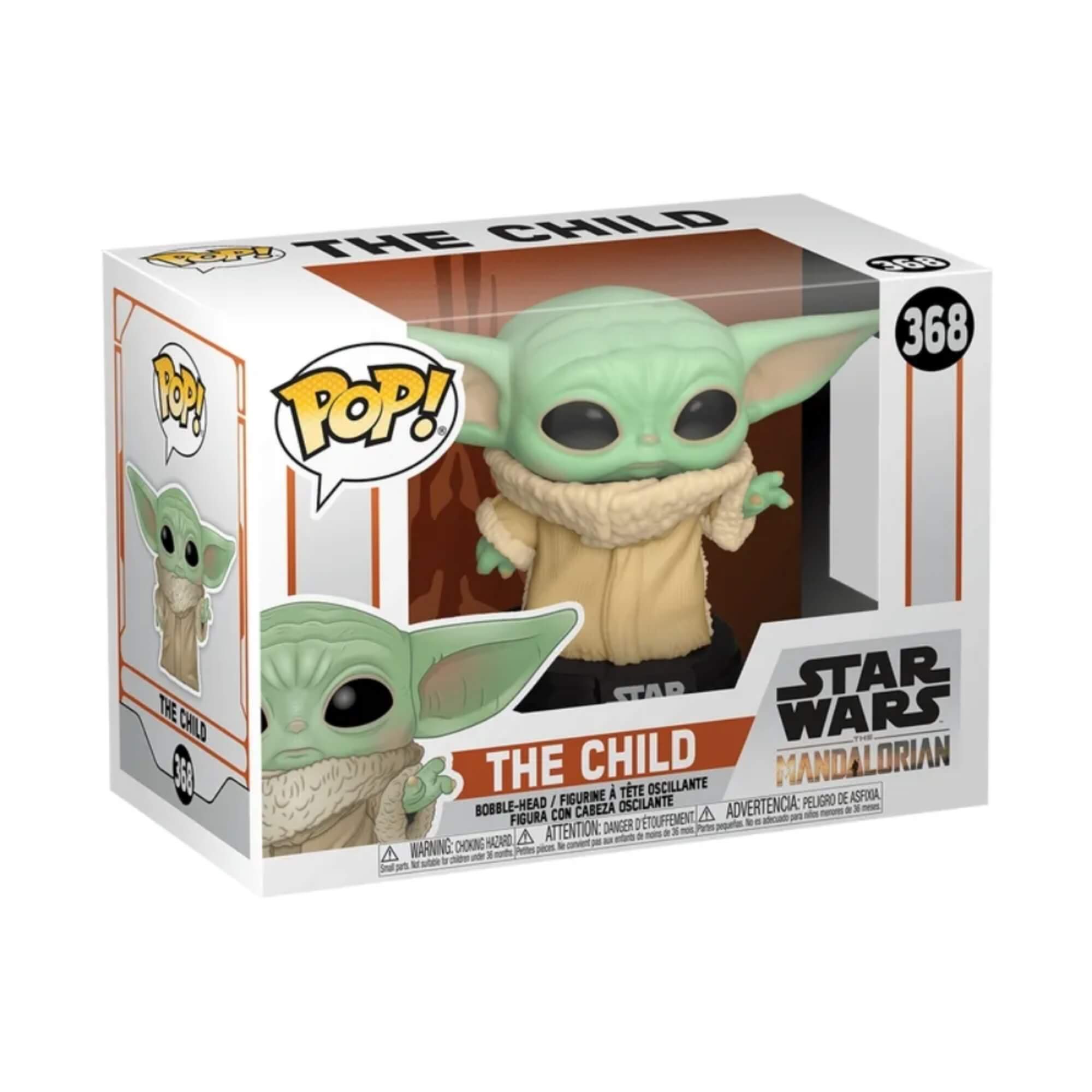 Boneco Funko Pop! Star Wars Mandalorian - Baby Yoda Candide - 11061