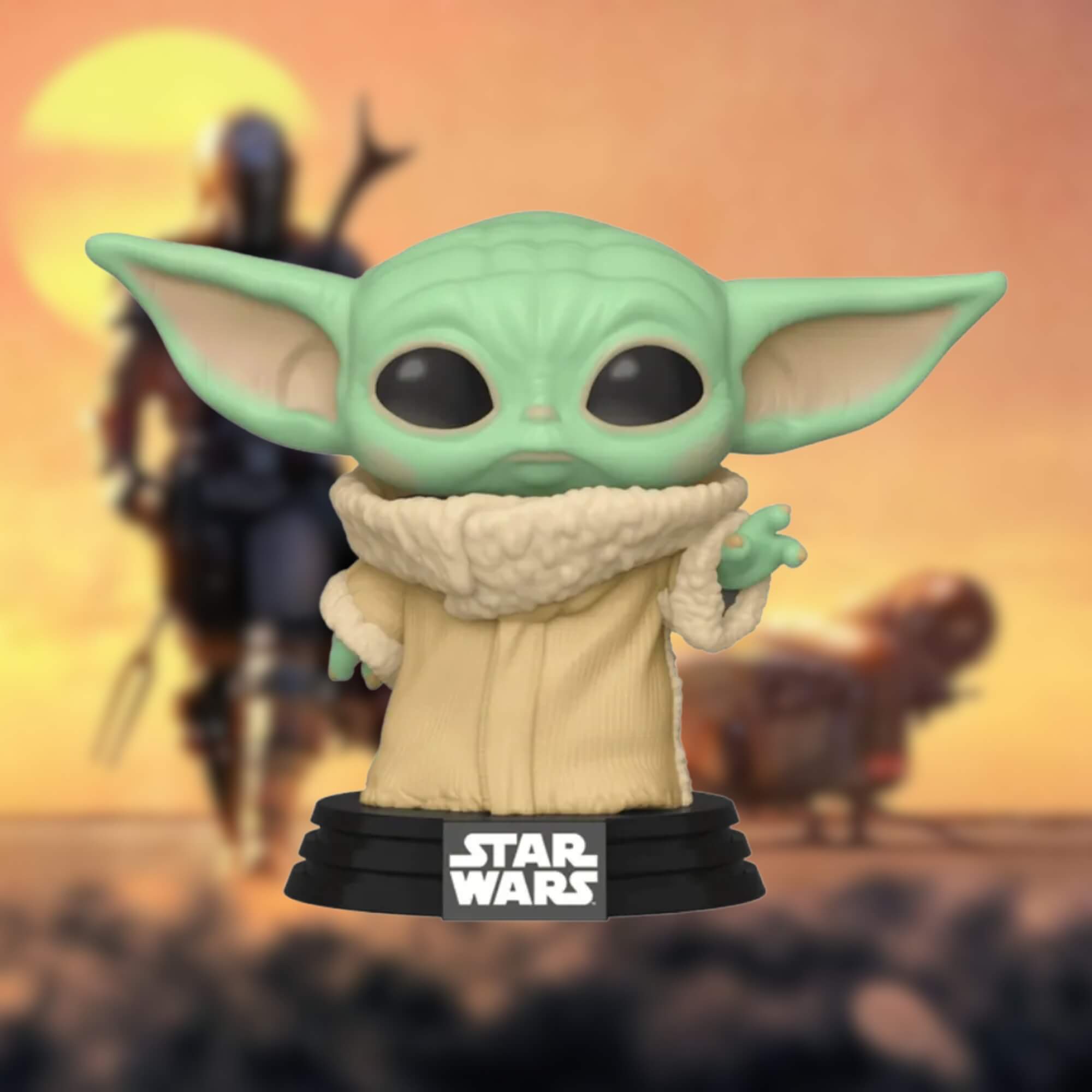Boneco Funko Pop! Star Wars Mandalorian - Baby Yoda Candide - 11061