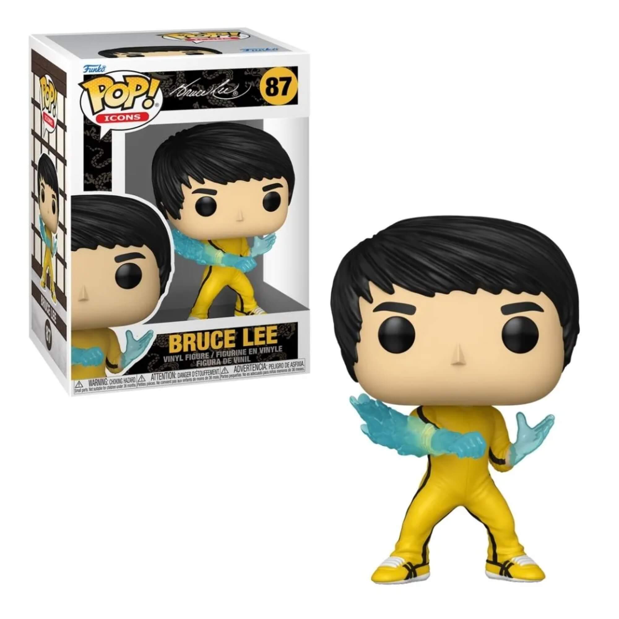 Boneco Funko Pop! Icons - Bruce Lee Be Water Candide - 11639