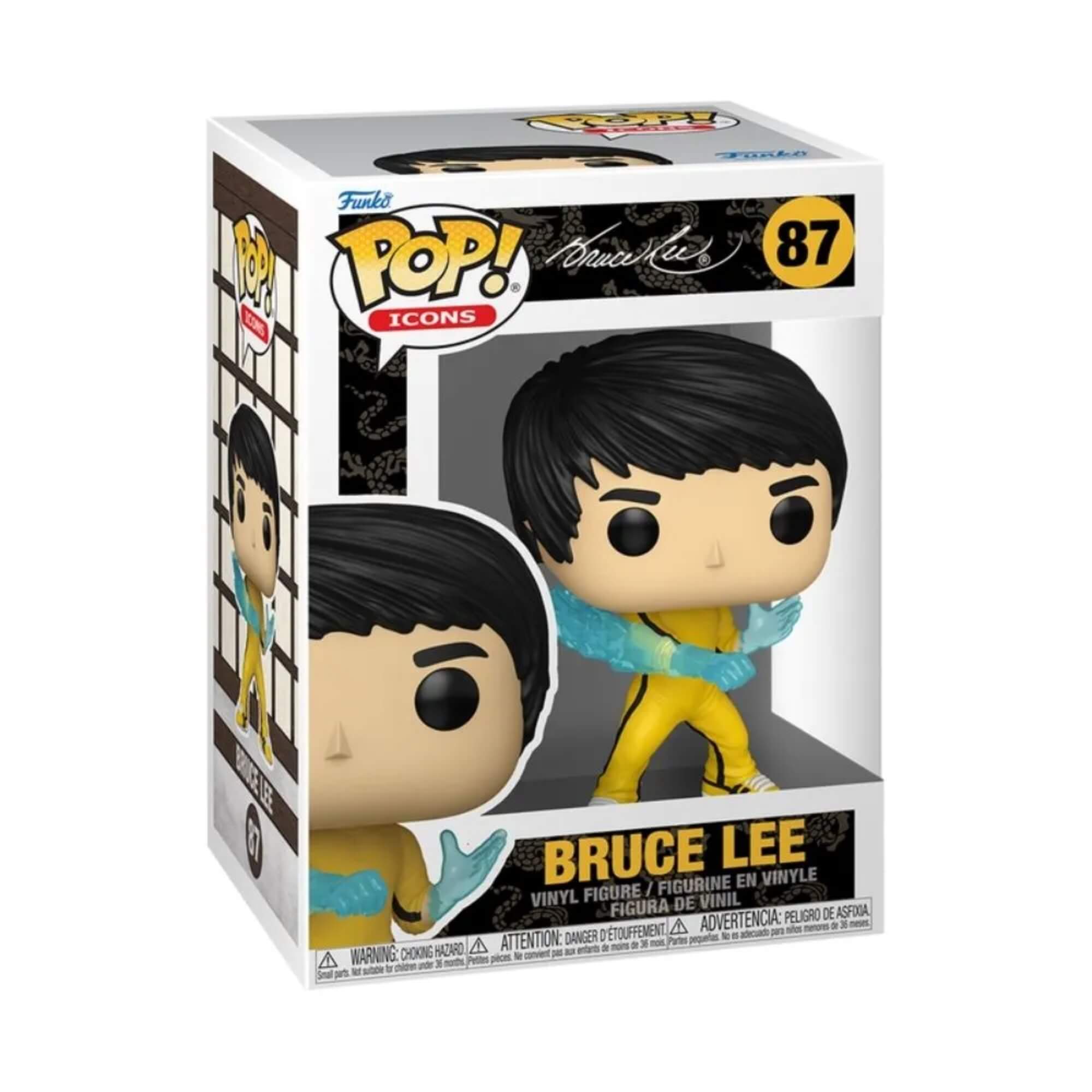 Boneco Funko Pop! Icons - Bruce Lee Be Water Candide - 11639