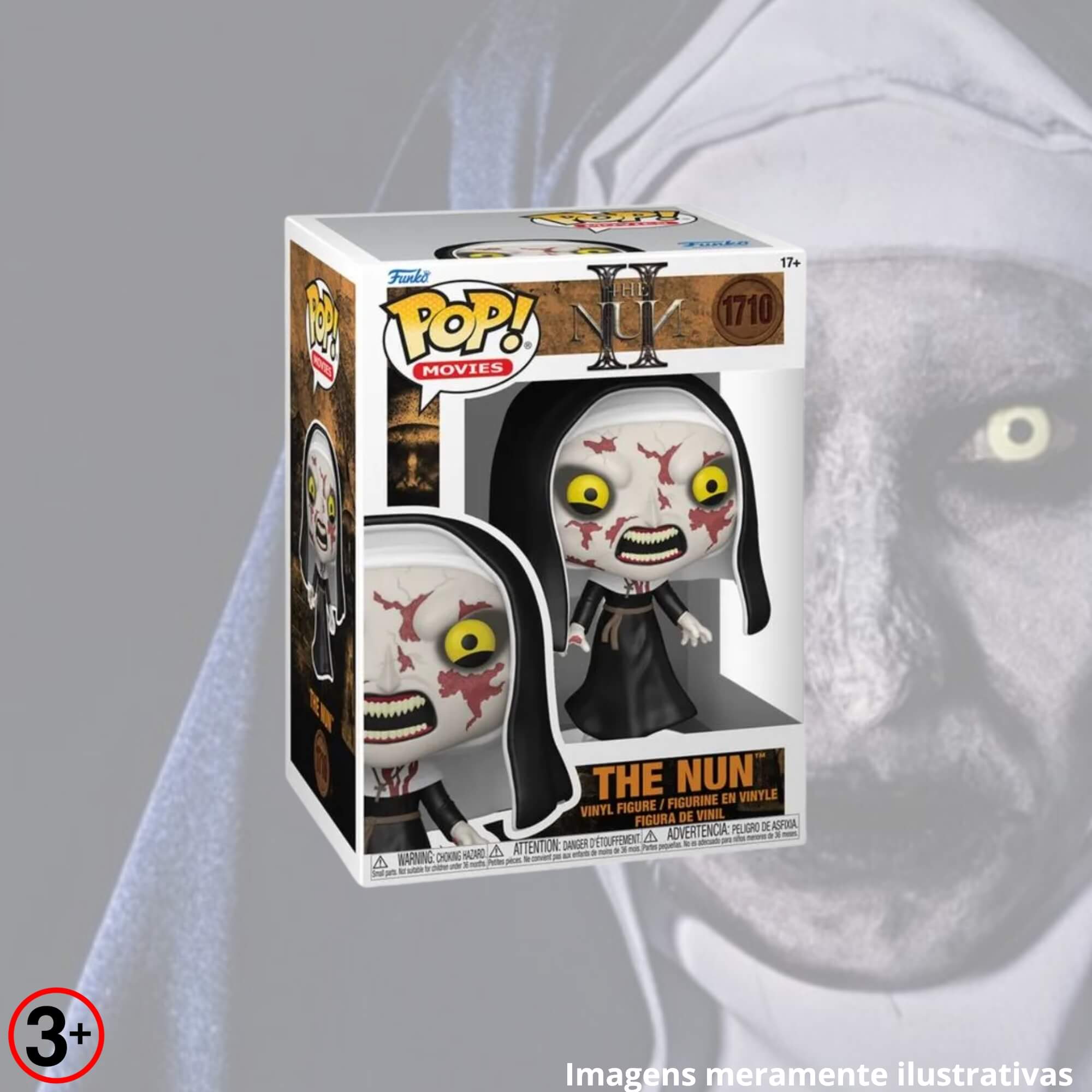 Boneco Colecionável Funko Pop! A Freira 2 13cm Miniatura Candide - 11632