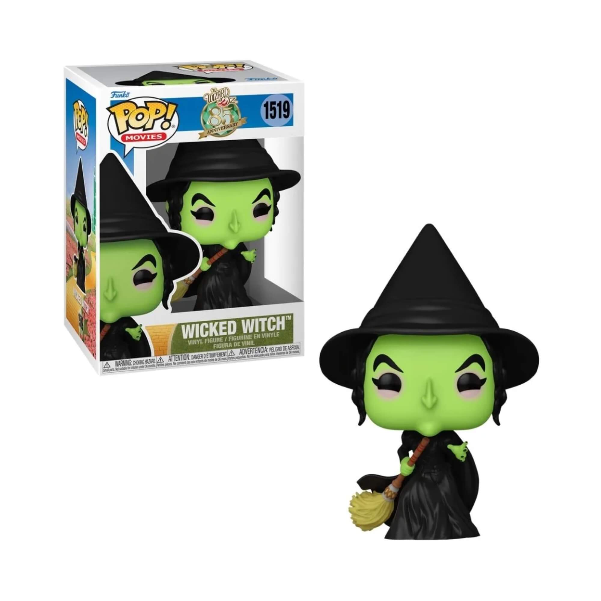Boneco Colecionável Funko Pop! O Magico de Oz Bruxa Ma 13cm Miniatura Candide - 11128