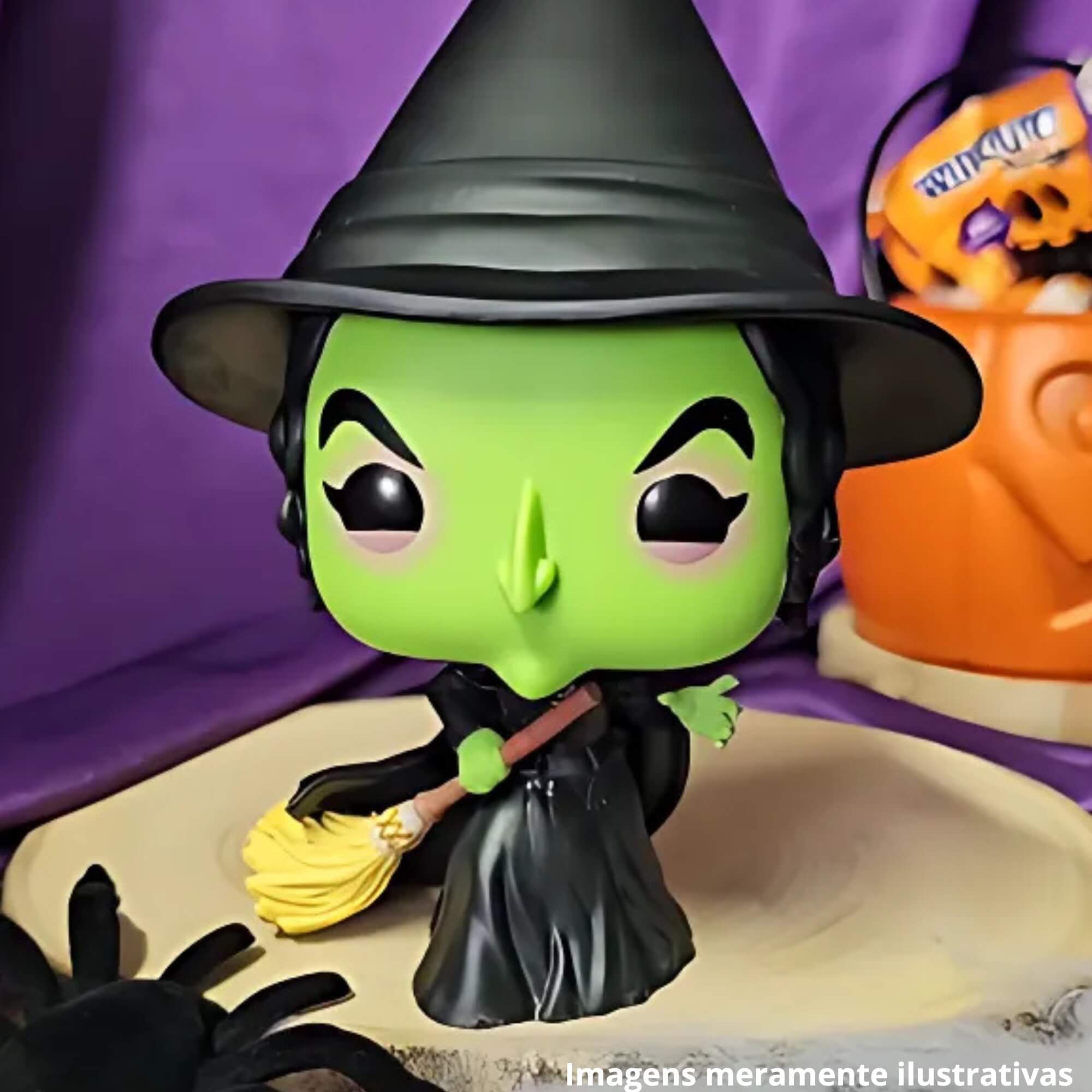 Boneco Colecionável Funko Pop! O Magico de Oz Bruxa Ma 13cm Miniatura Candide - 11128
