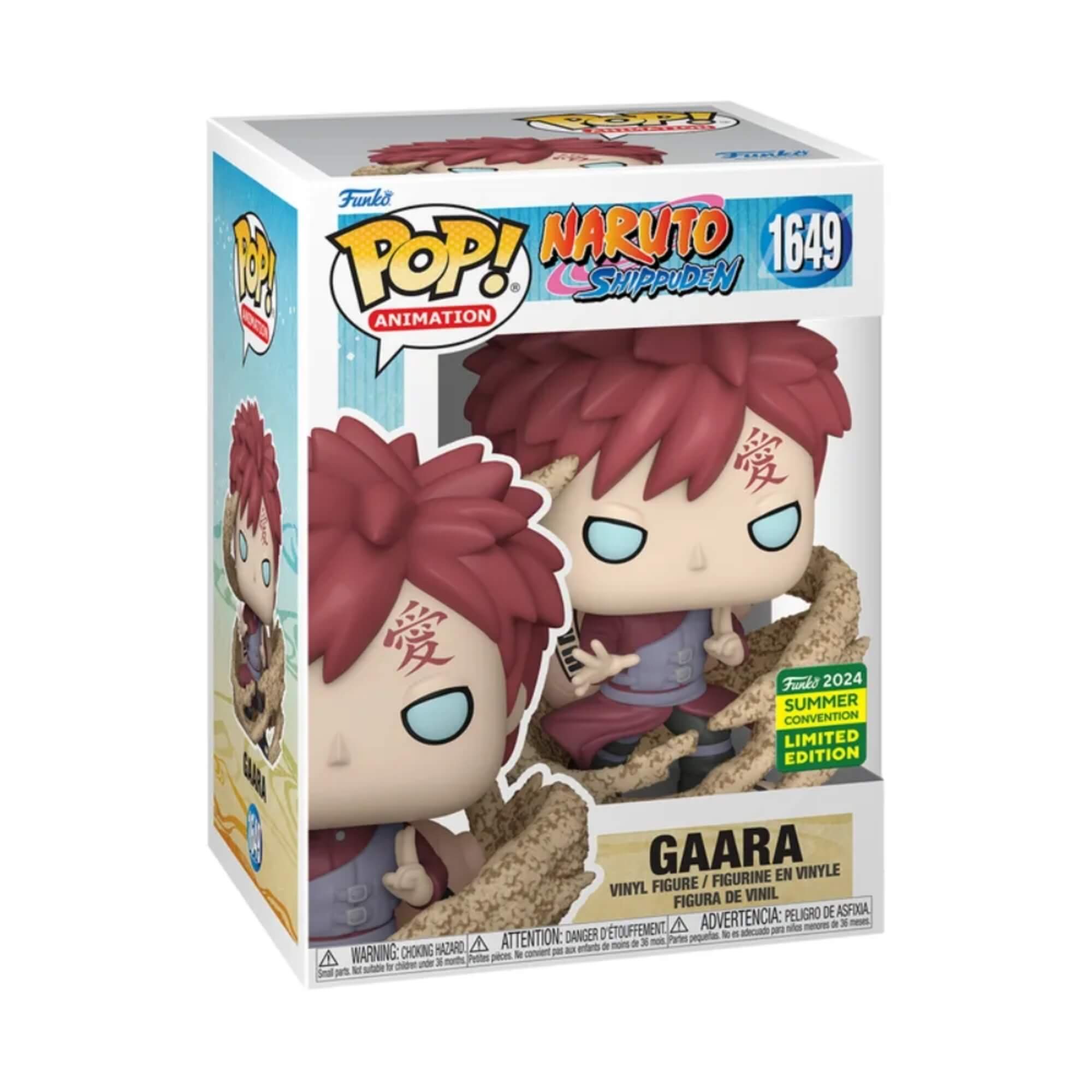 Boneco Funko Pop! Edicao Limitada SDCC24 - Naruto Shippuden - Gaara Candide 11346