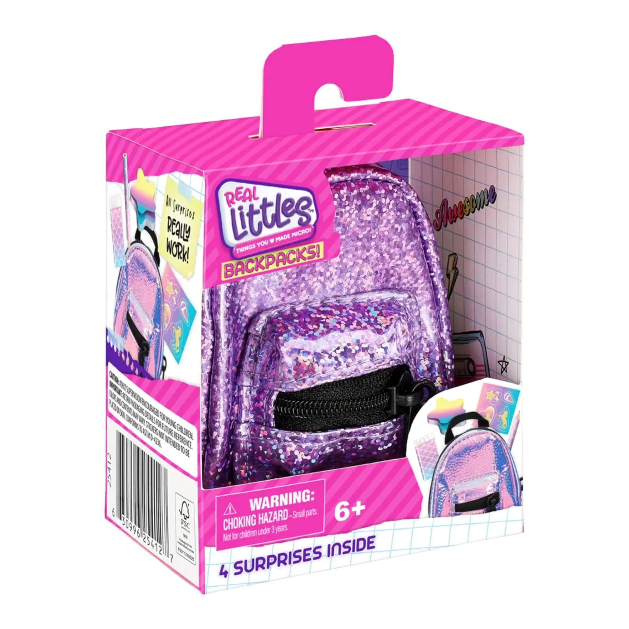 Mini Mochila Real Littles Backpacks Sortido e Unitário Candide - 2750