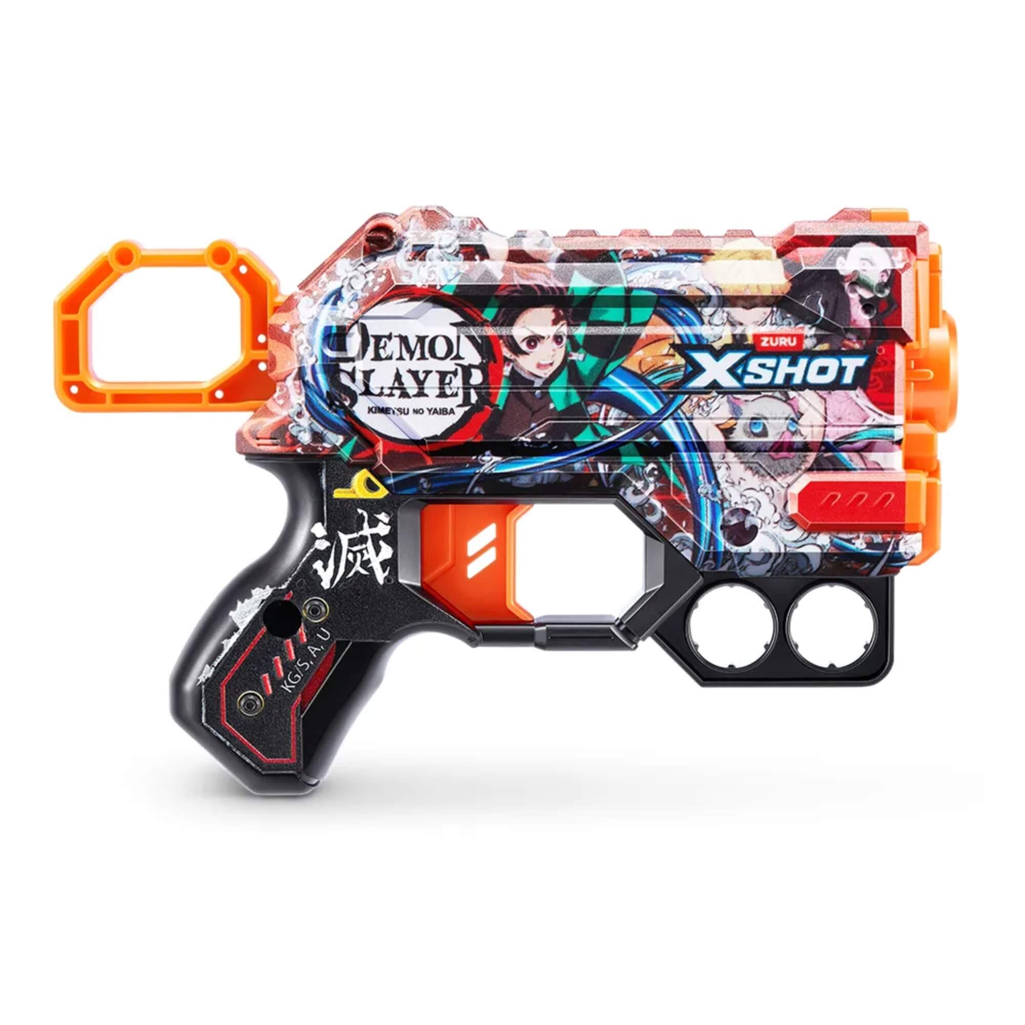 Brinquedo Infantil Lançador de Dardos X-Shot Skins Menace - Demon Slayer Candide - 5691
