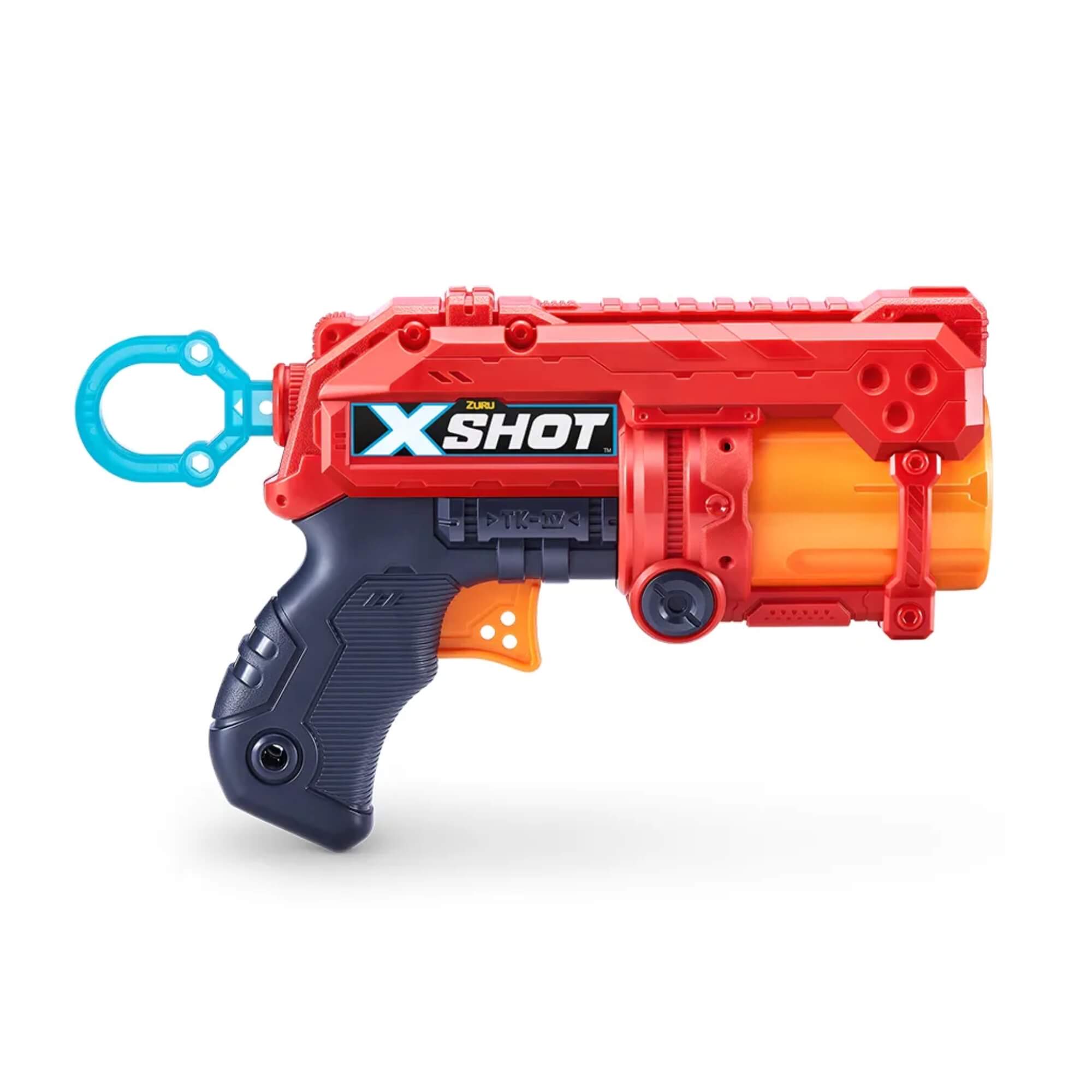 Brinquedo Infantil Lançador de Dardos X-Shot Red - Fury 4 c/ 16 dardos Candide - 5710