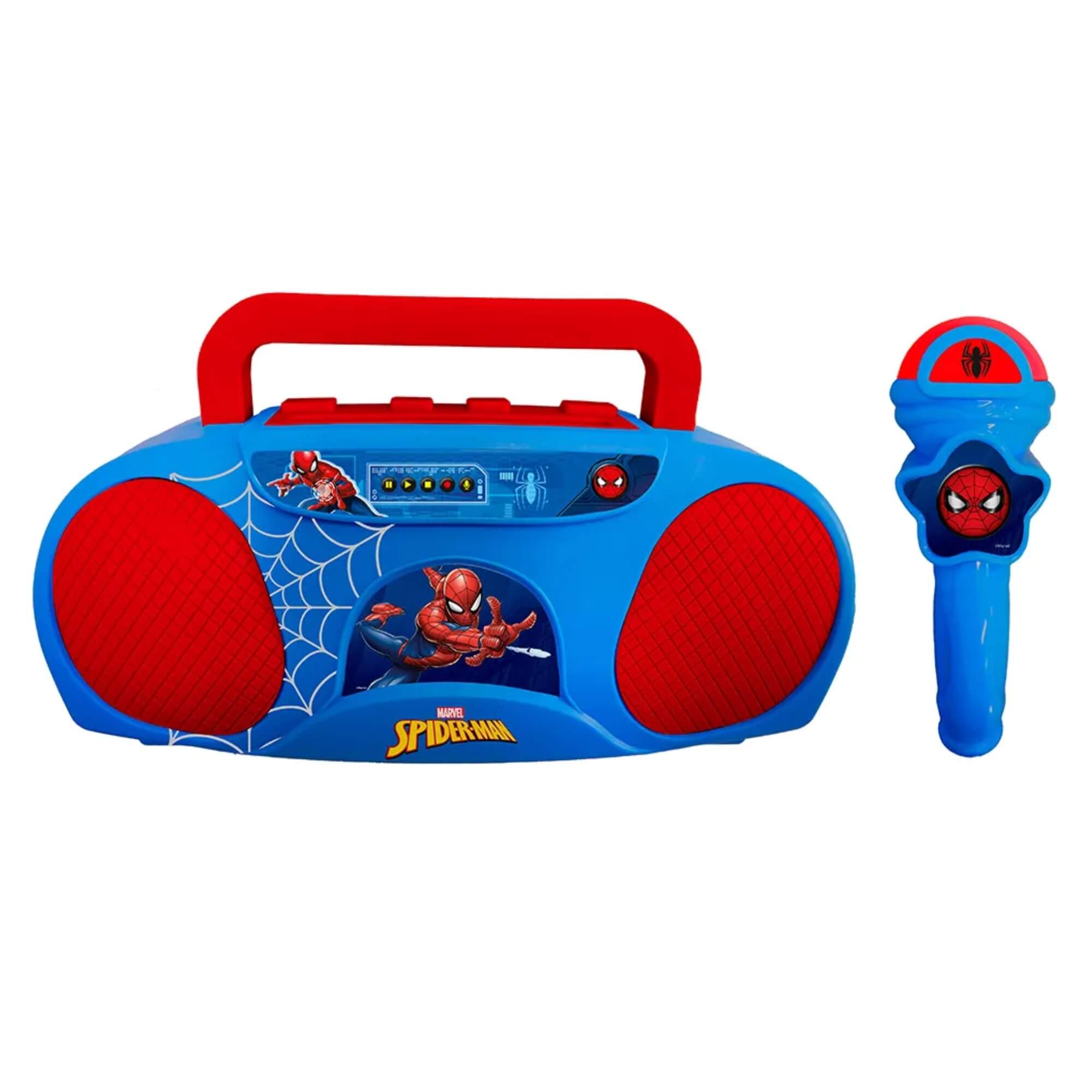 Brinquedo Infantil Boombox Karaoke - Homem Aranha Candide - 5871