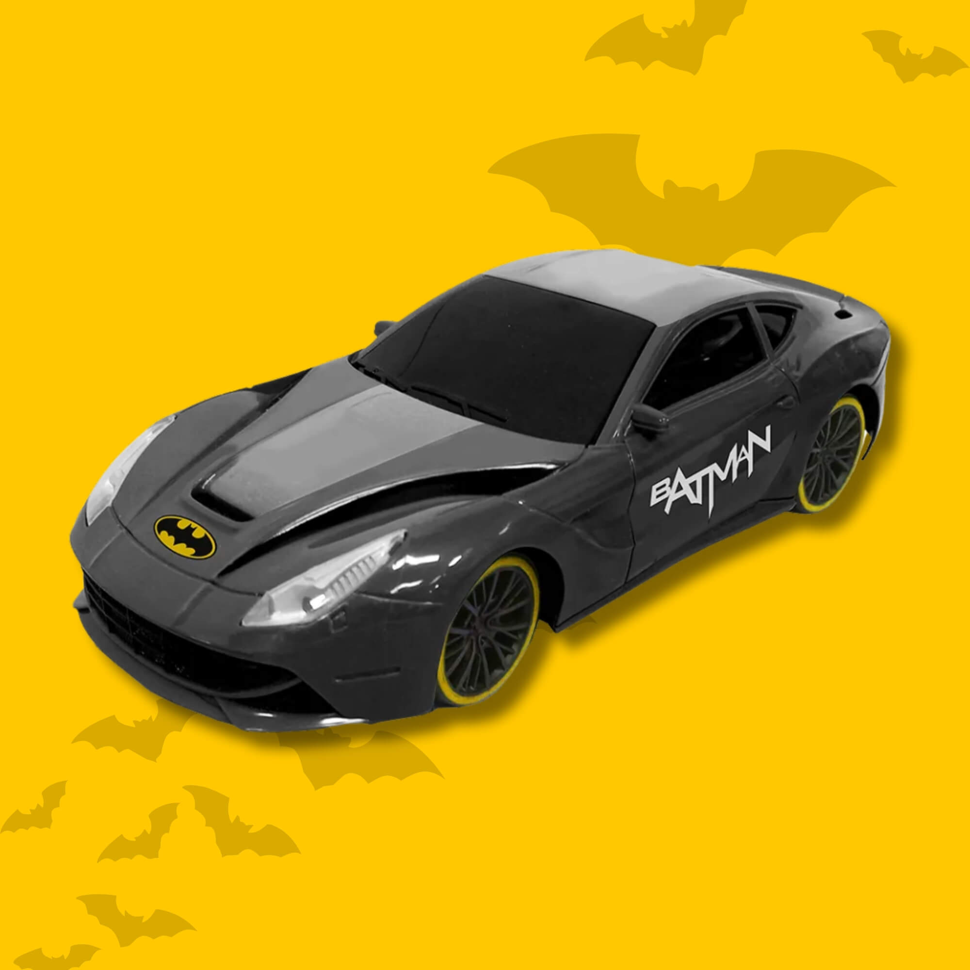 Carrinho de Controle Remoto Batman Autoracing Candide - 90003
