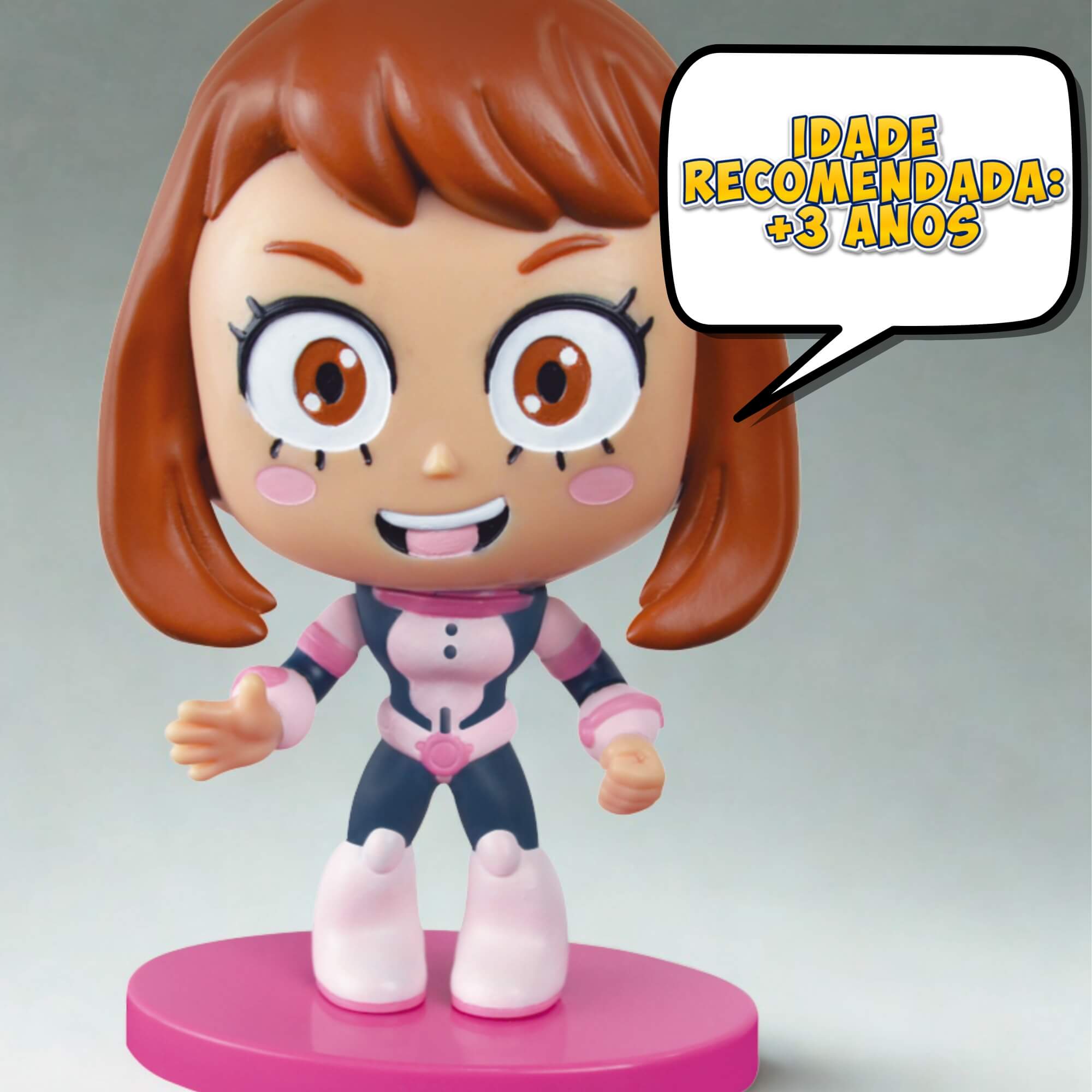 Fandom Box Uraraka My Hero Academia Boneco Colecionável Lider - 3686