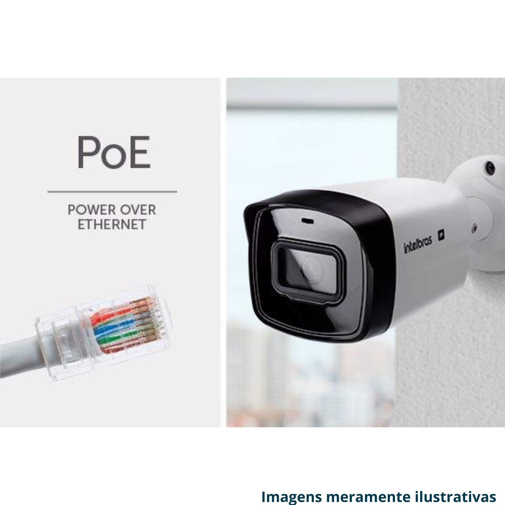 Câmera IP VIPC 1230 B G2 Full HD 1080p PoE Infravermelho 30 Metros 2MP CFTV Intelbrás - 15212
