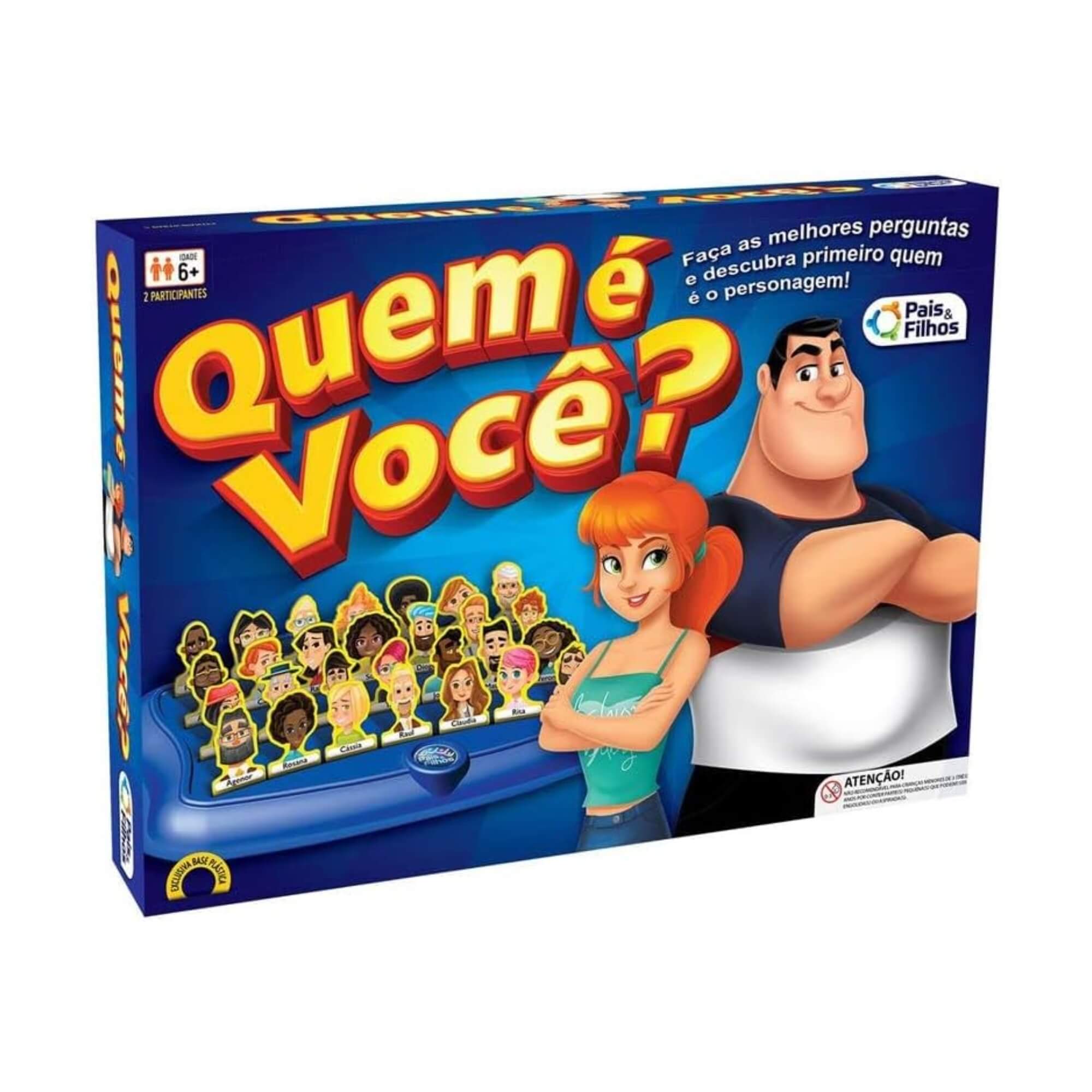 Jogo de Tabuleiro Quem é Você? Pais e Filhos - 7281-1