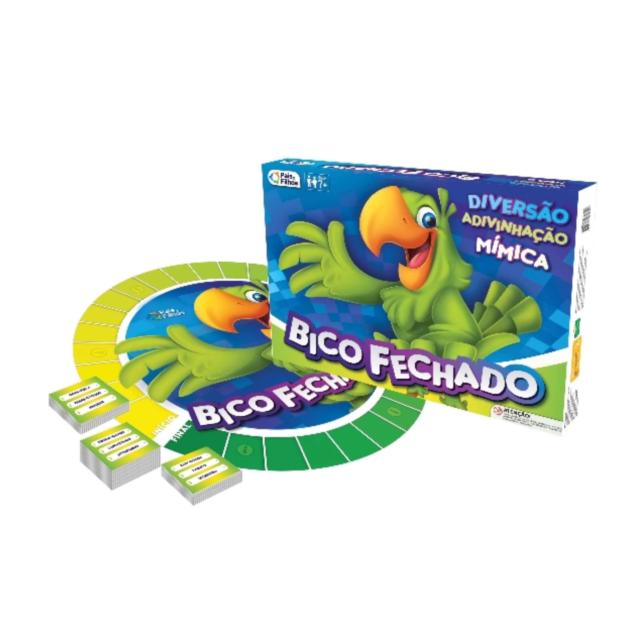 Jogo de Tabuleiro Bico Fechado - Pais e Filhos - 7358-1