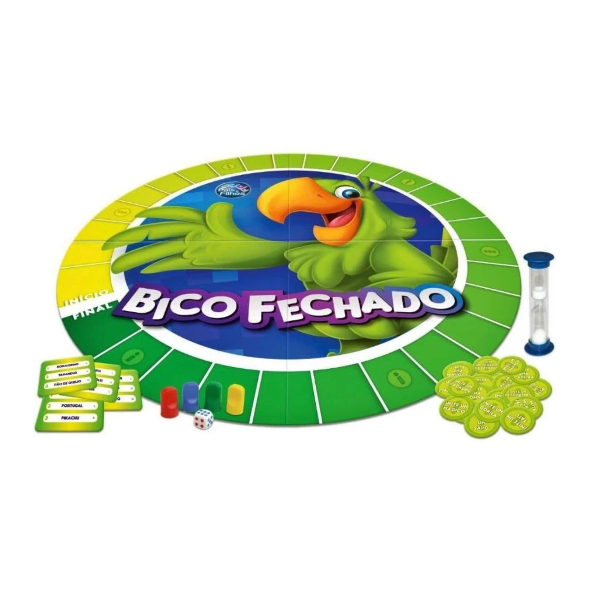 Jogo de Tabuleiro Bico Fechado - Pais e Filhos - 7358-1