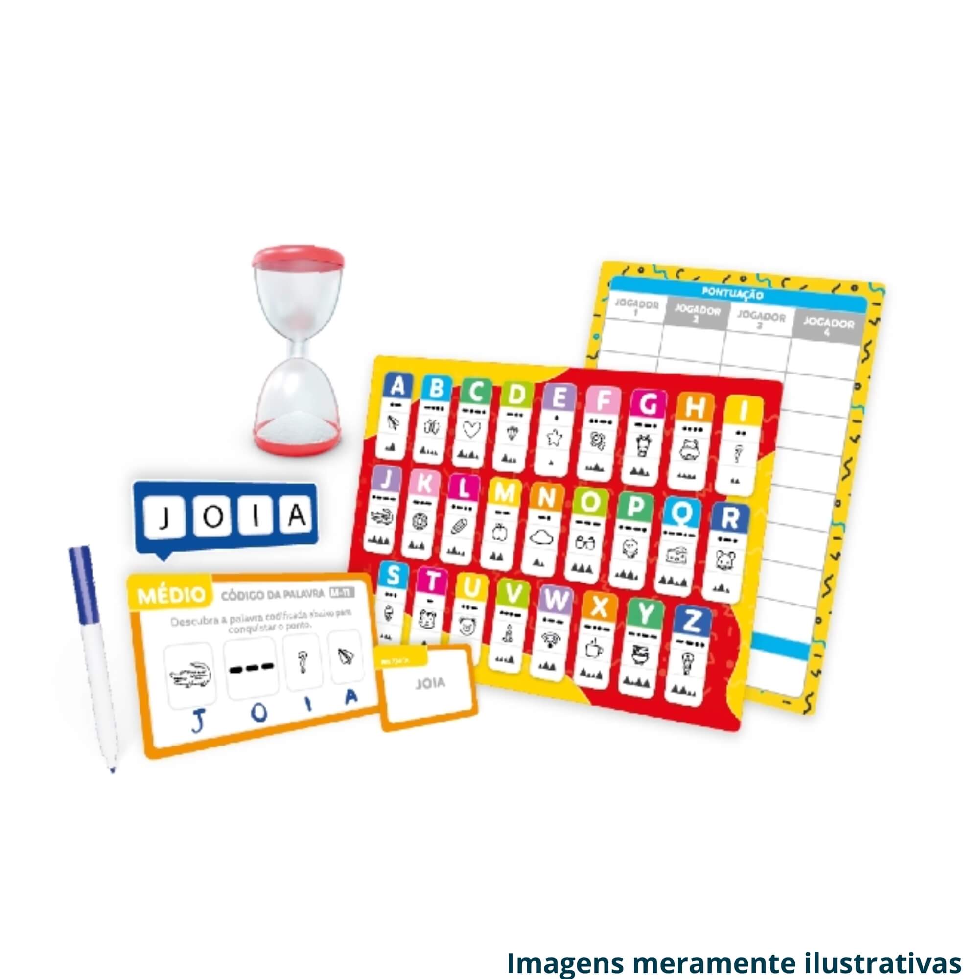 Jogo Infantil Decifrando Enigmas 6+ anos Pais e Filhos - 792406-1