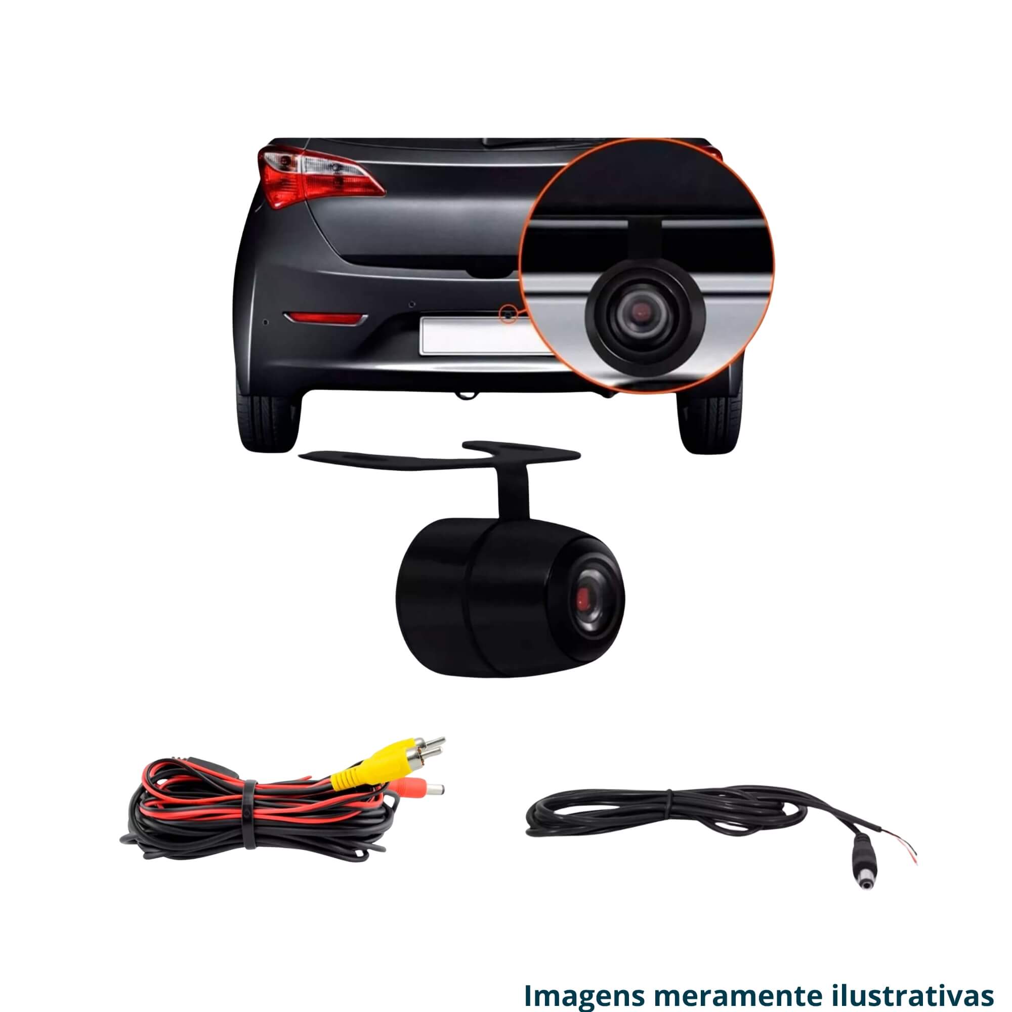 COMP Argo Central Multimidia 13 SLIM 7" 2+32GB + Camera de Ré + Chicote 16 vias + Moldura + Redutora