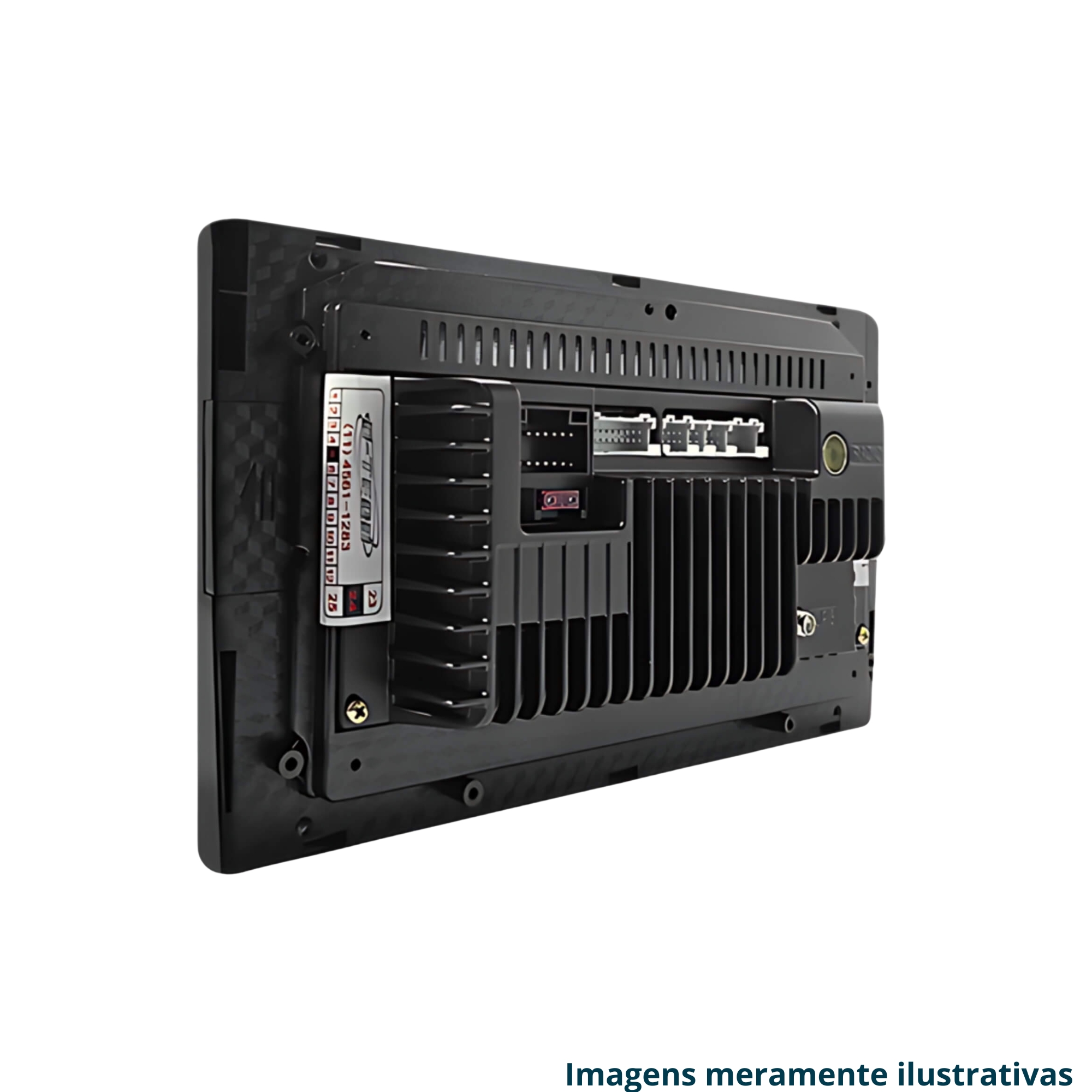COMP HB20 2017 a 2020 Central Multimídia 9" 2+32GB + Kit Chicote Antena + Câmera de Ré + Moldura 9"