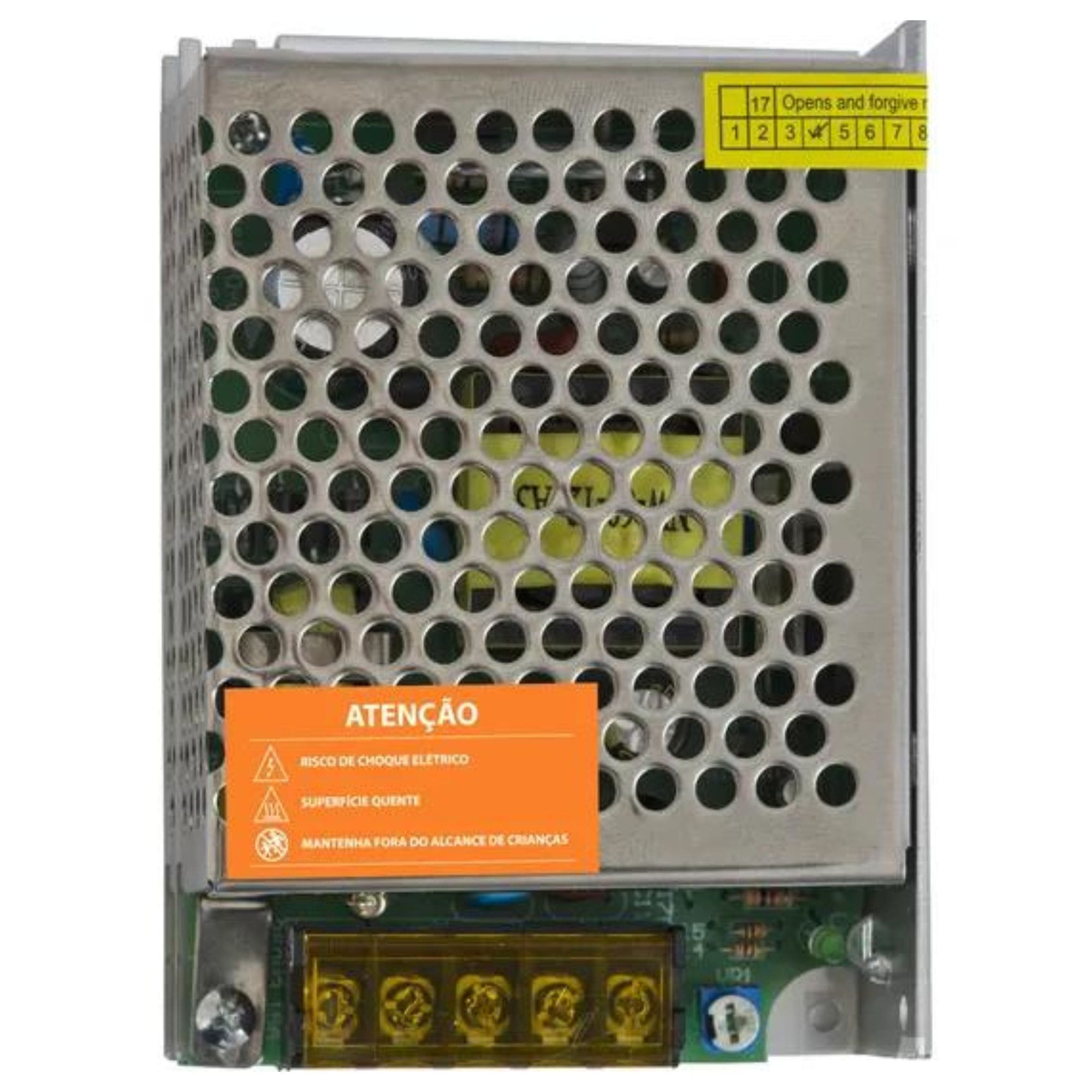 COMP Kit Fonte Chaveada 12VDC 5A 60 Hayonik + Câmera Dome Full HD 2MP Frahm com Visão Noturna