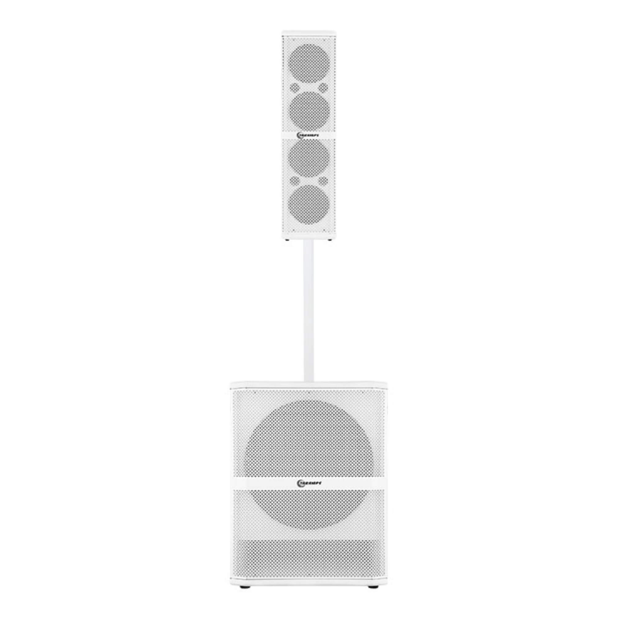 Haste para Subwoofer + Vertical Line na cor Branca Taramps - 902166