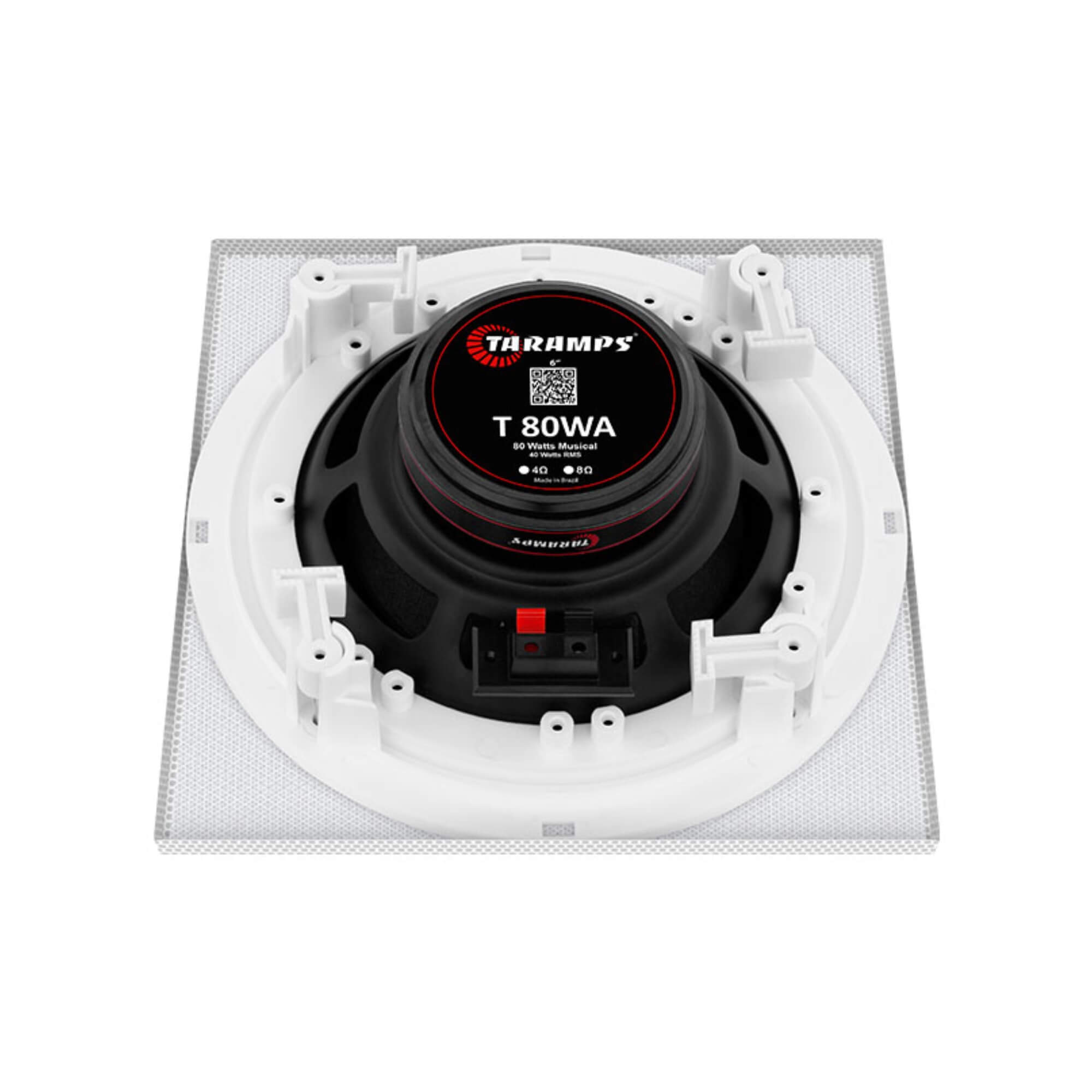 Par de Arandelas 6" polegadas 80W 8 Ohms na cor Branca Taramps - 902290