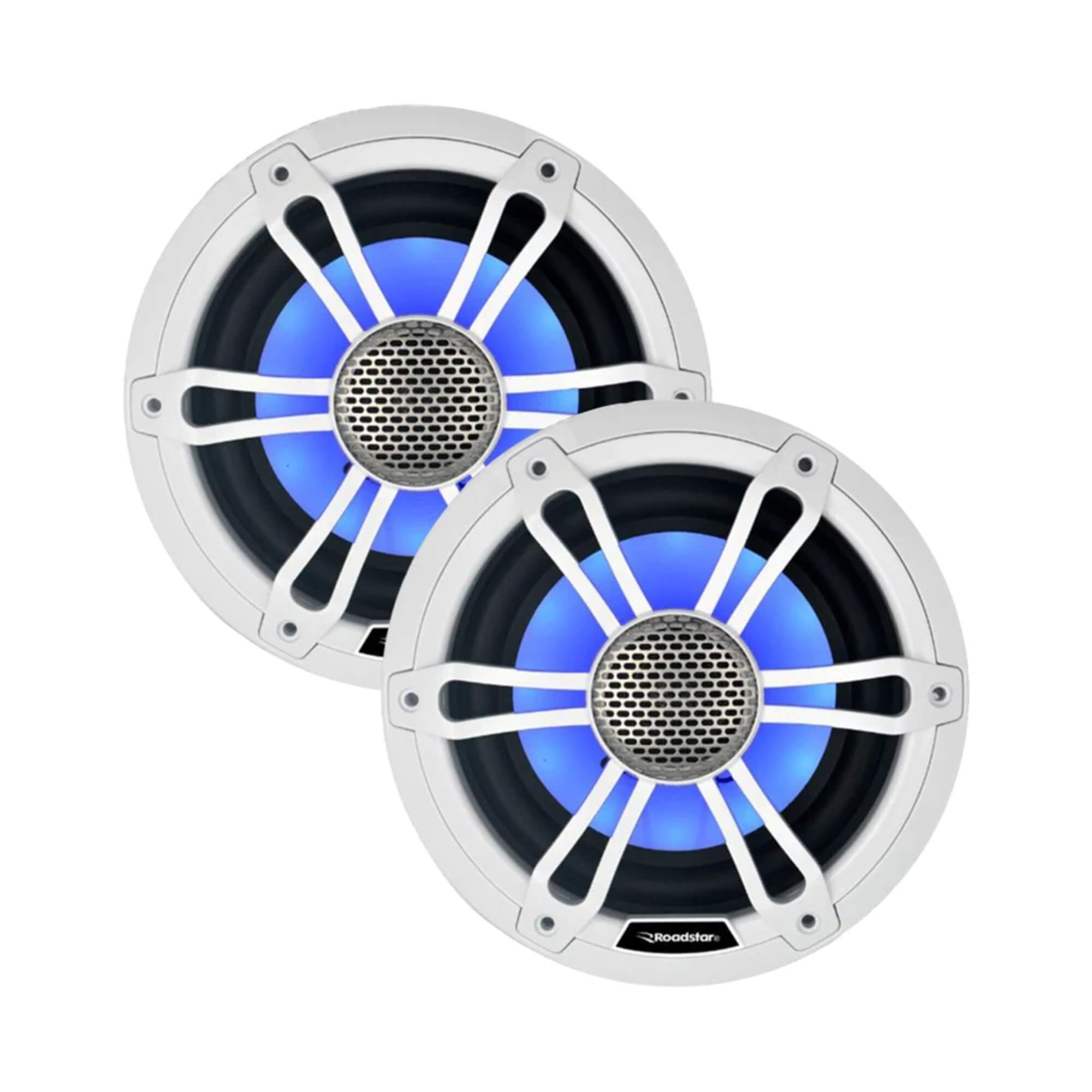 Par de Alto Falante 8" Coaxial Marinizado À Prova D'Água Roadstar - RS850MBR MI