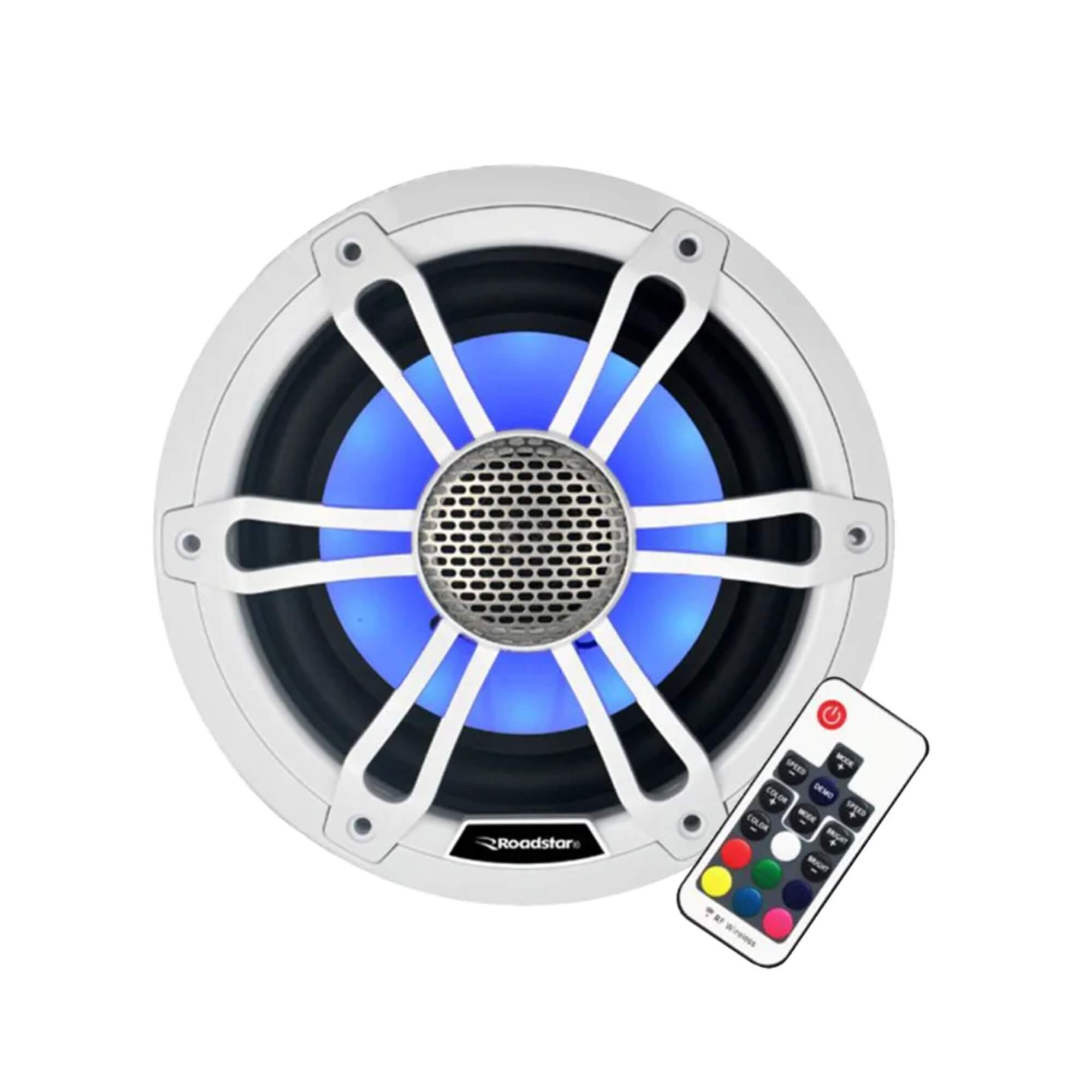 Par de Alto Falante 8" Coaxial Marinizado À Prova D'Água Roadstar - RS850MBR MI