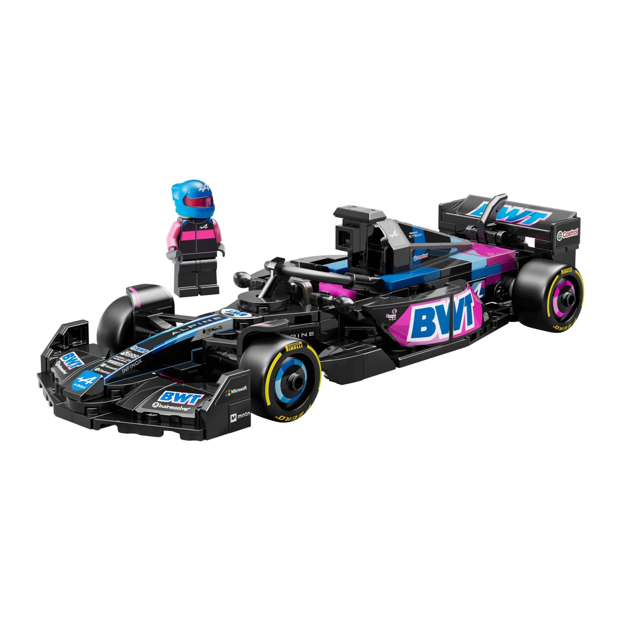 LEGO Blocos de Montar Speed Champions - BWT Alpine F1 Team A524 258 Peças - 4111177248