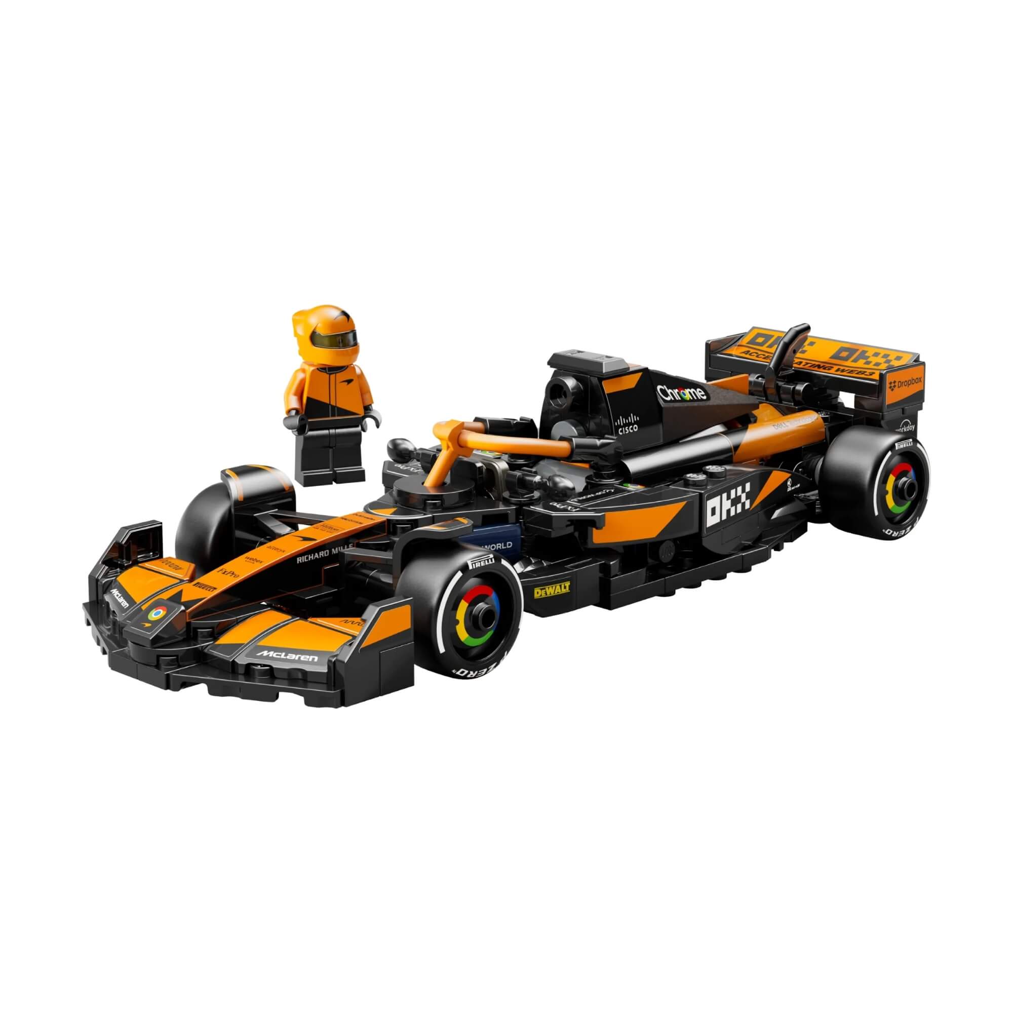 LEGO Blocos de Montar Speed Champions - McLaren F1 Team MCL38 269 Peças - 4111177251