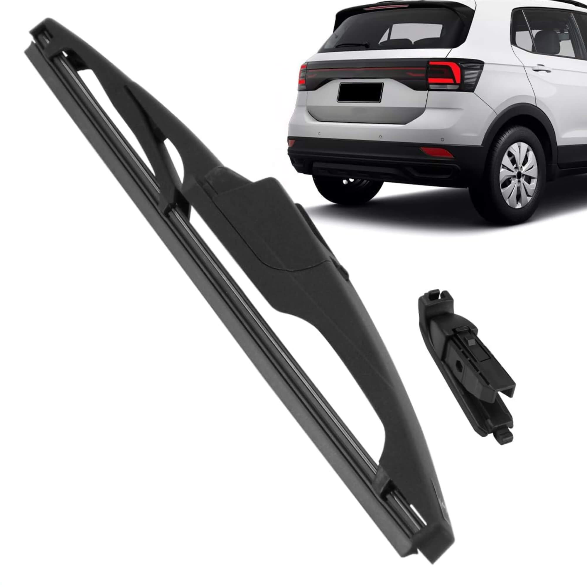 Palheta Traseira Carenada Multi Encaixes 10" Pol para T-Cross 2024 a 2026 Overvision - TC10