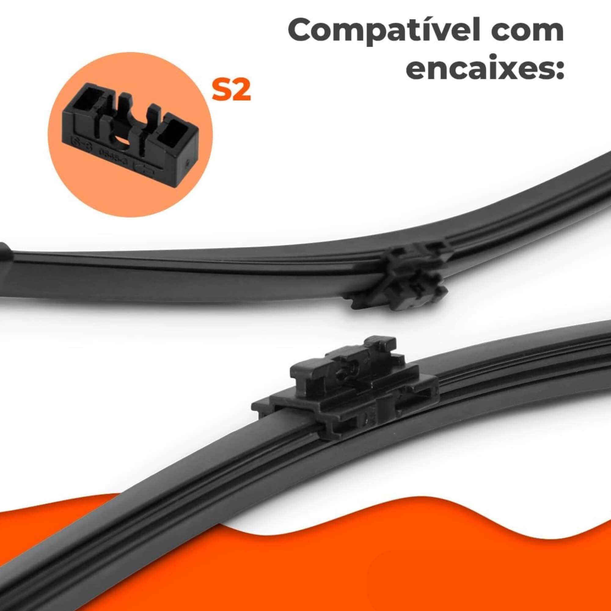 Palheta Traseira Slim Limpadora de Para-Brisa 10" Polegadas Argo 2018 a 2025 Overvision - TS10