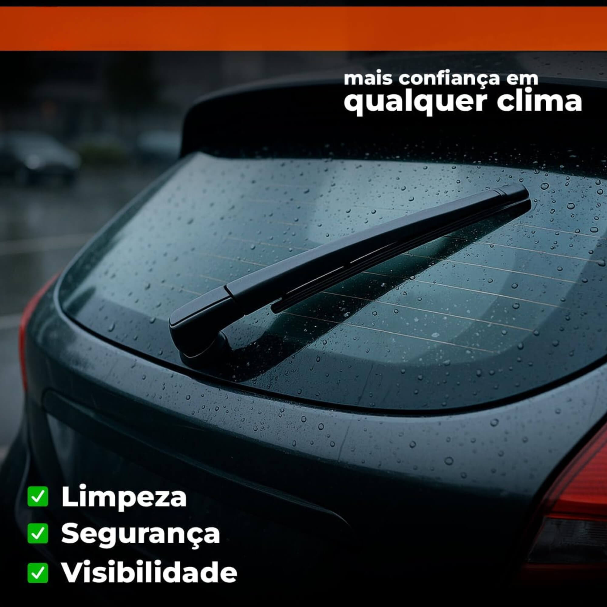 Palheta Traseira Slim Limpadora de Para-Brisa 12" Polegadas Nivus 2021 a 2026 Overvision - TS12