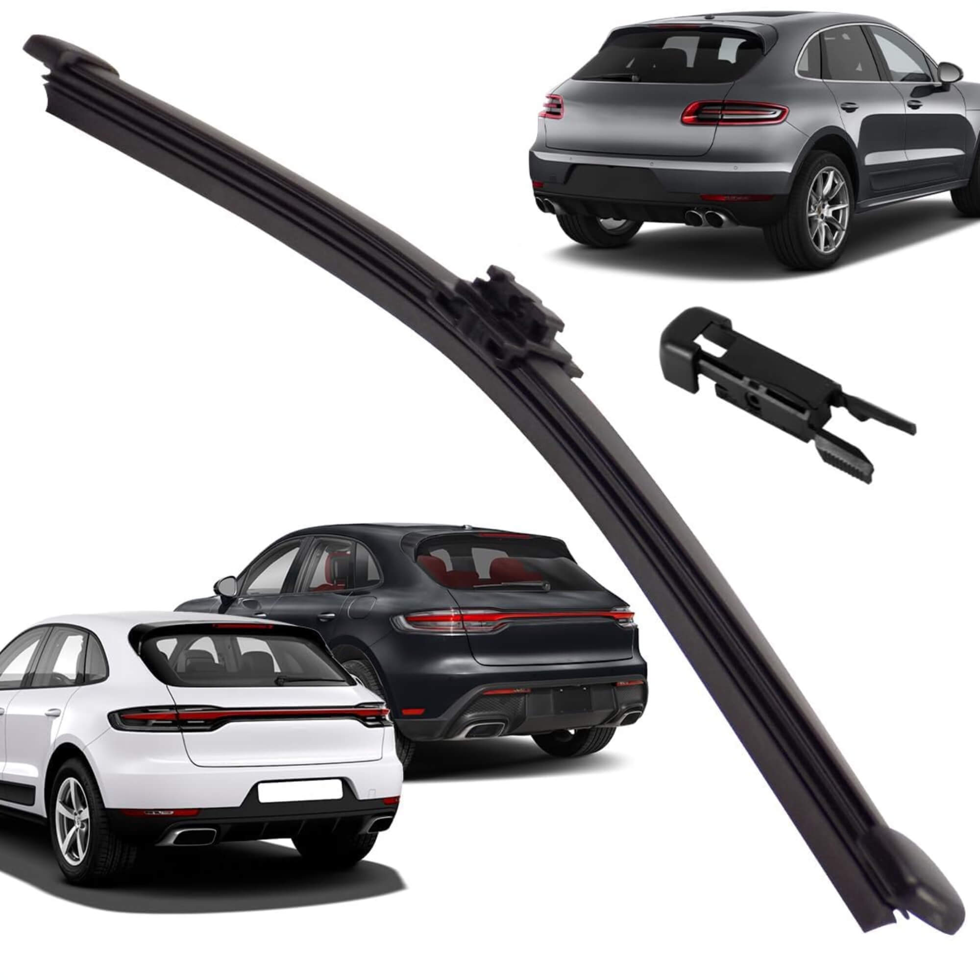 Palheta Traseira Slim Limpadora de Para-Brisa 14" Polegadas Macan 2014 a 2025 Overvision - TS14