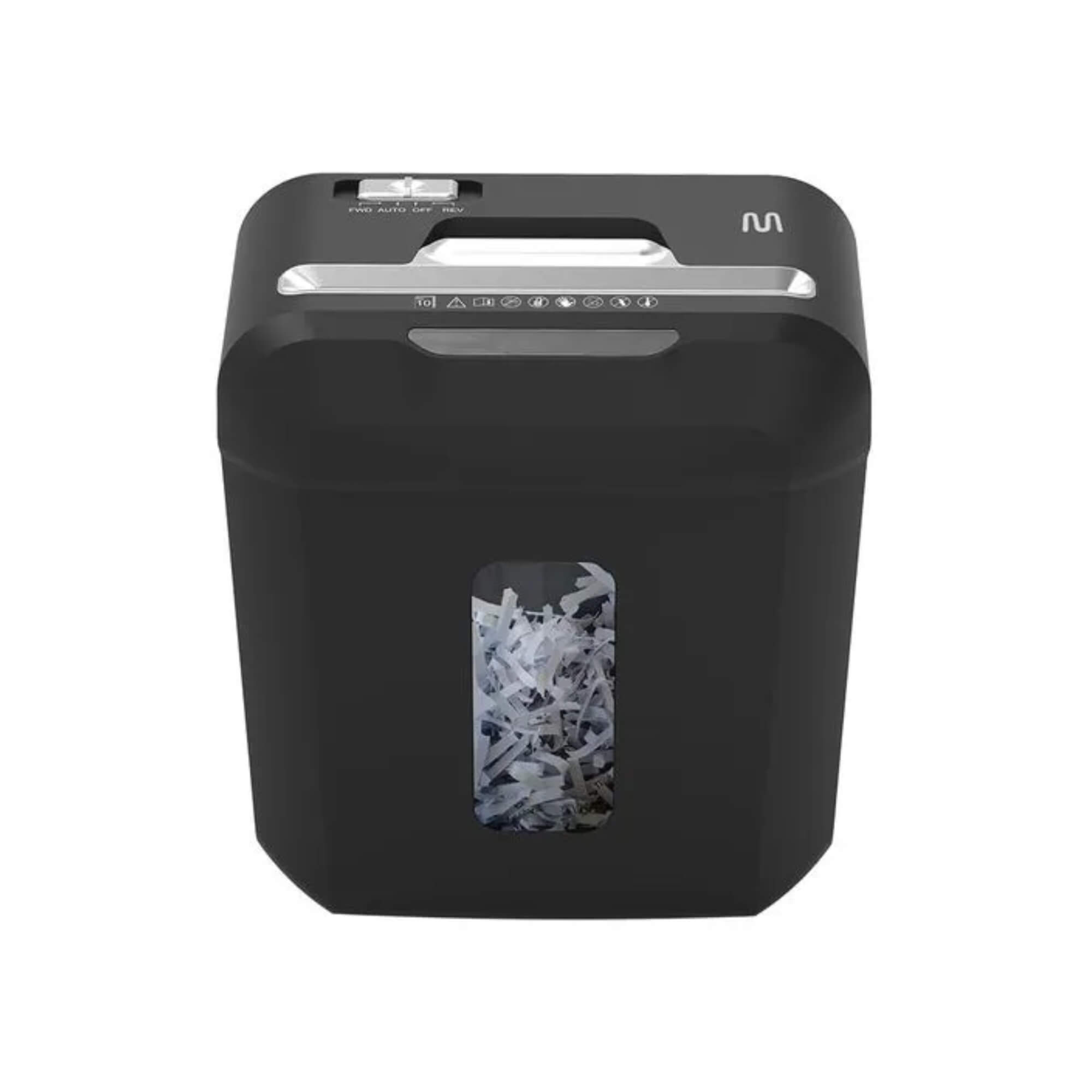 Fragmentadora Corte em Partículas Papel e Cartão 10 Folhas 127V Multilaser - OF017