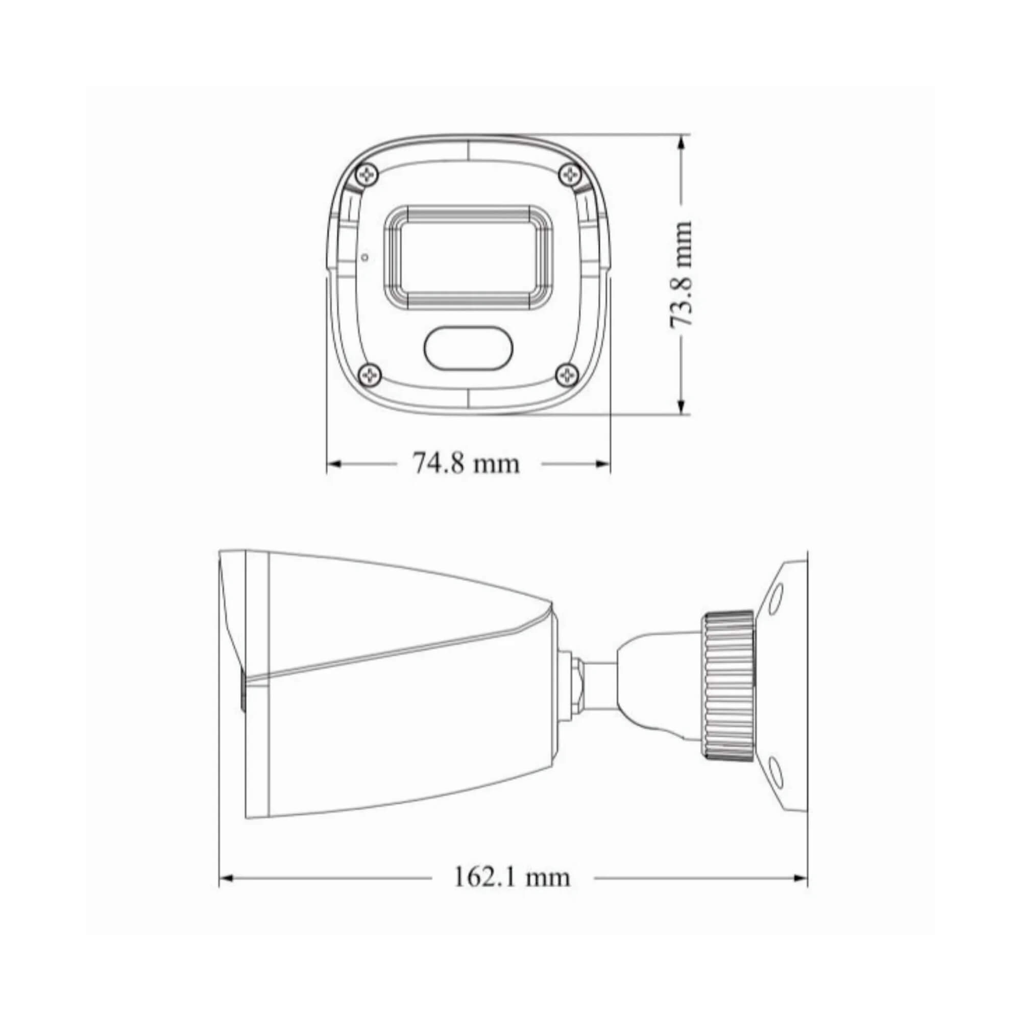 Câmera de Segurança IP Bullet/Canhão 2MP Full HD 1080p Motorola - 430229M MTIBM022603