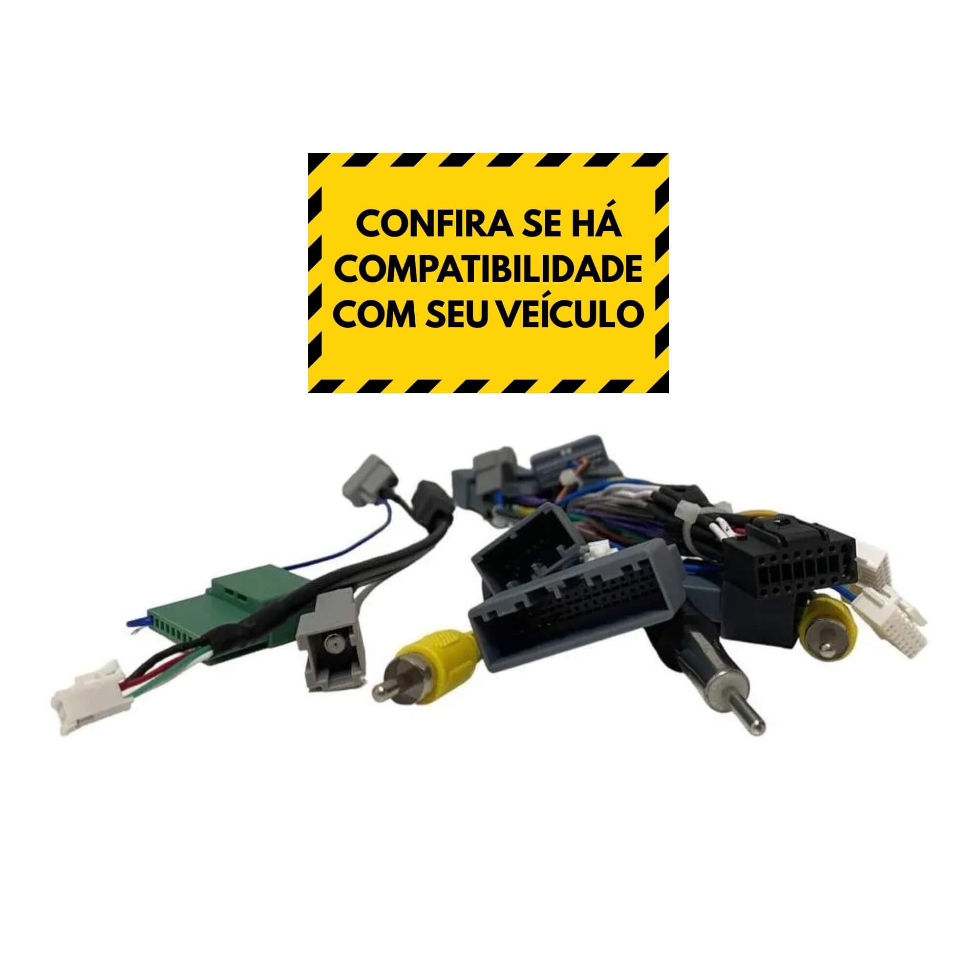 Chicote de Ligação Interface CanBus para Honda Civic Fit City e CRV Uppertech - 4128