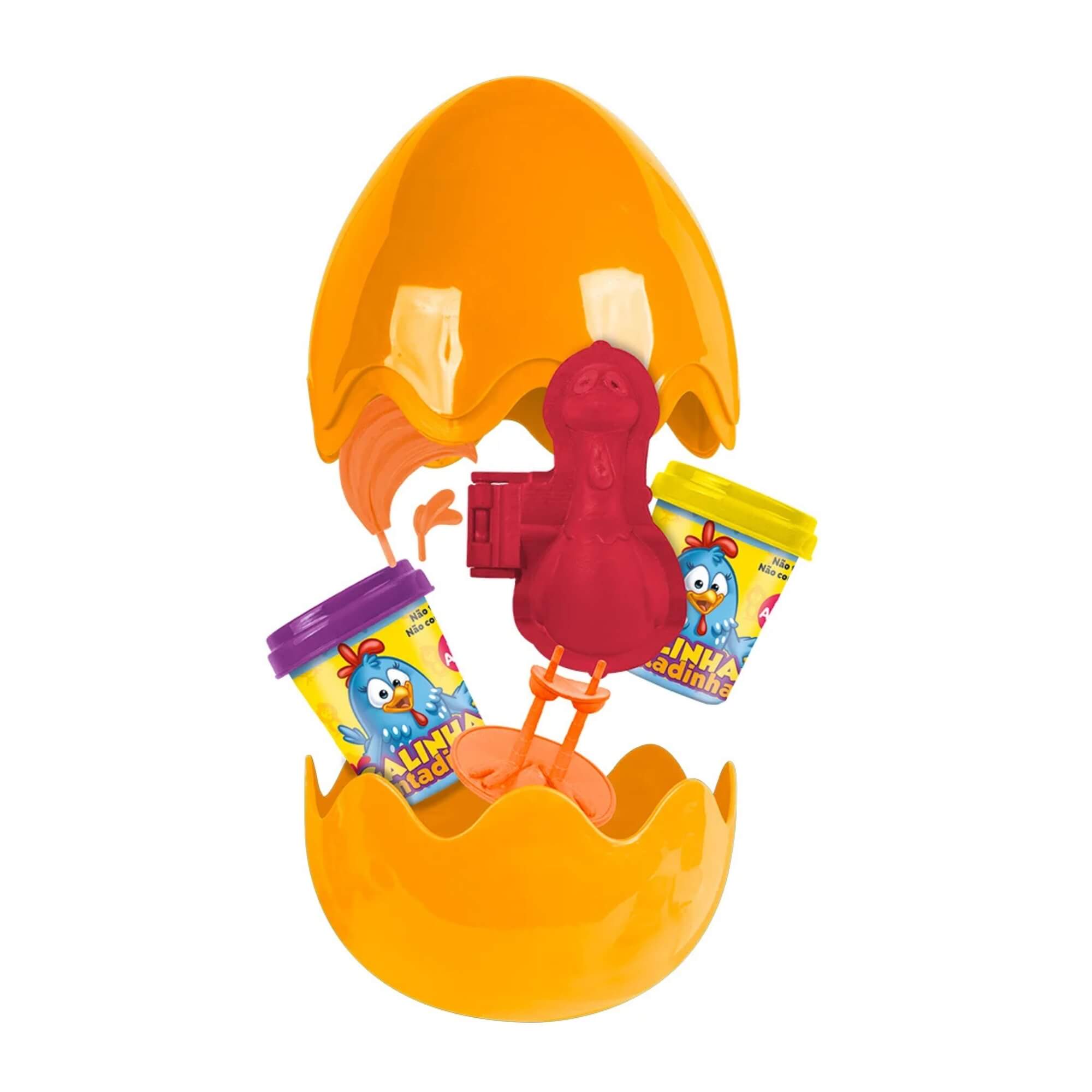 Brinquedo Infantil Galinha Pintadinha Ovo Surpresa - Sortido e Unitário - Super Toys - 612