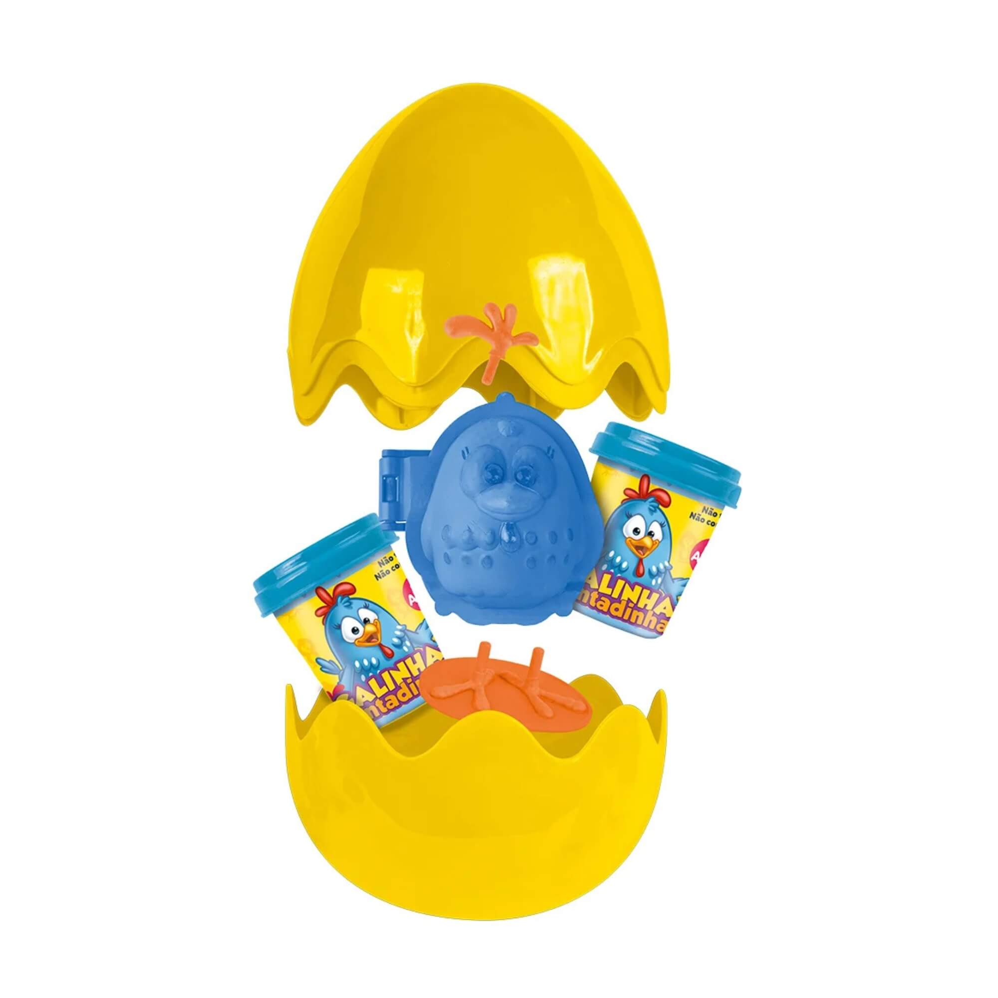 Brinquedo Infantil Galinha Pintadinha Ovo Surpresa - Sortido e Unitário - Super Toys - 612