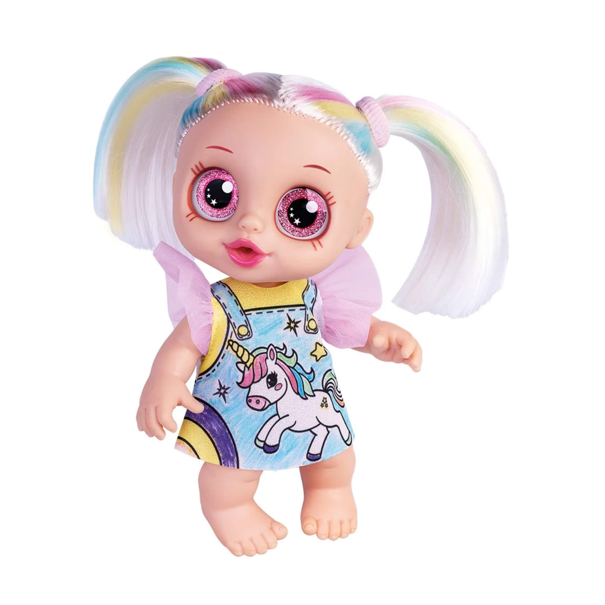 Boneca Babys Collection Mini Fashion Color Super Toys - 645