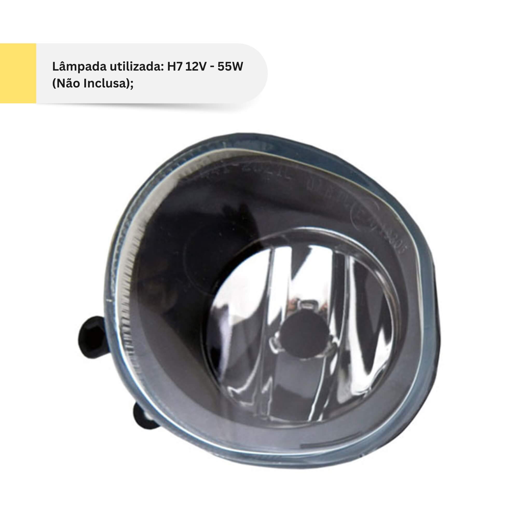 Farol Auxiliar Audi A3 2001/2006 LD Shocklight - MSL-010102R I