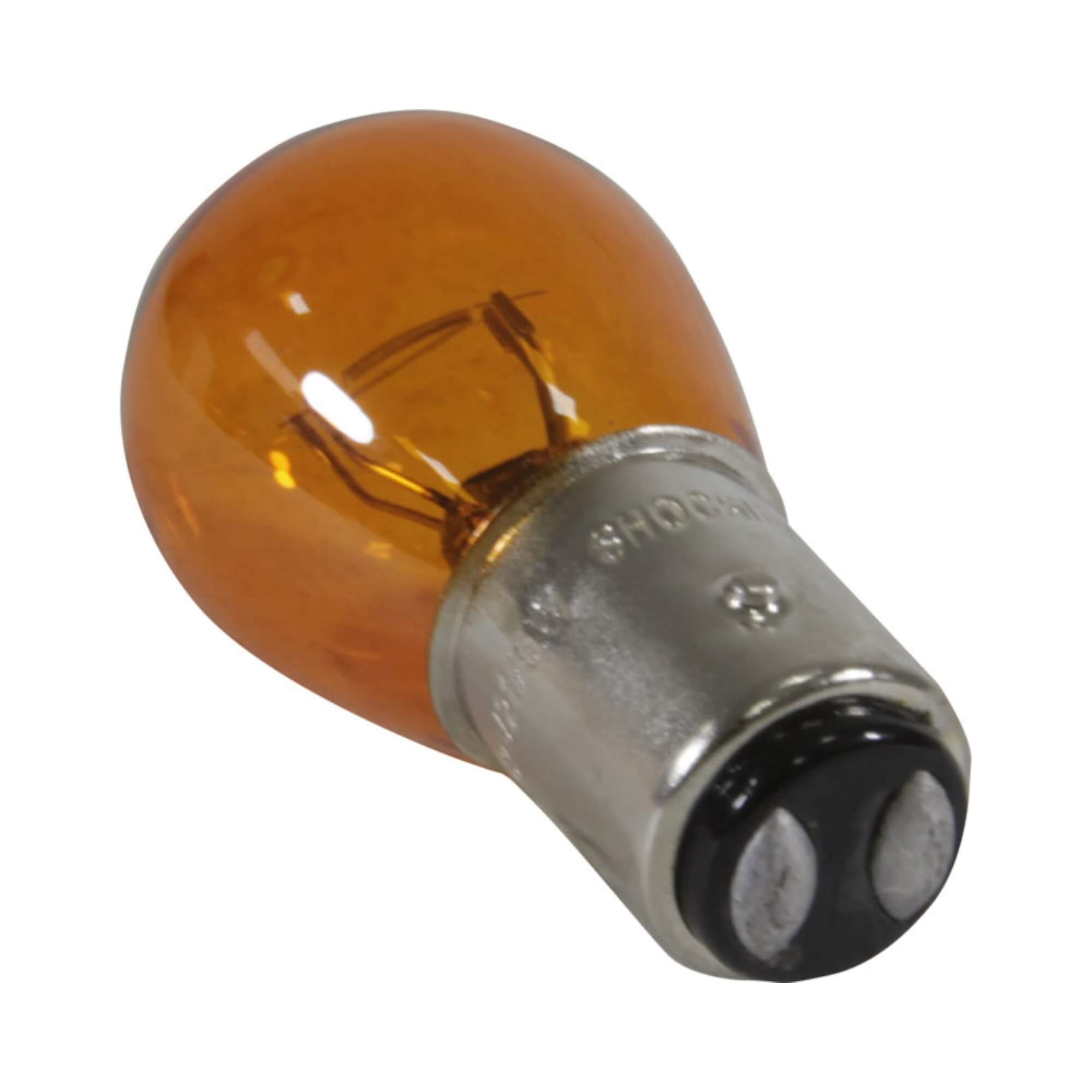 Lâmpada 1034 12V 21/5W BAY15D 02 Polos Ambar (Caixa com 10 unidades) Shocklight - SL-121034AM