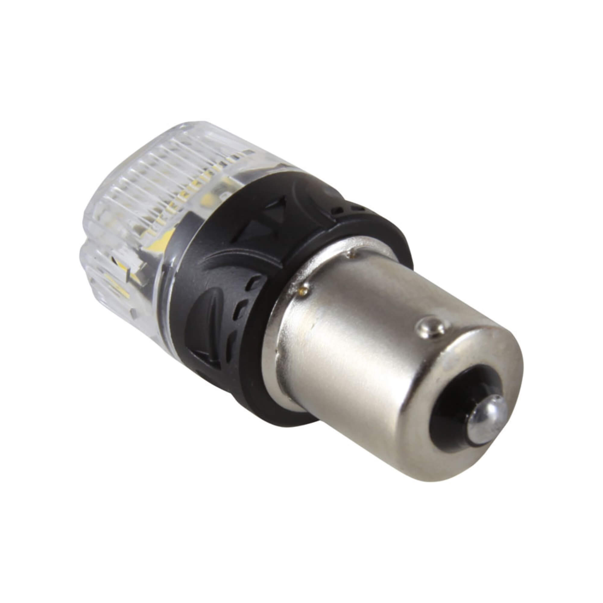 Par de Lâmpadas Led 1156 - 16 Leds - 2835/4216 1-Polo 12V Branco Shocklight - SLL-121156-BC