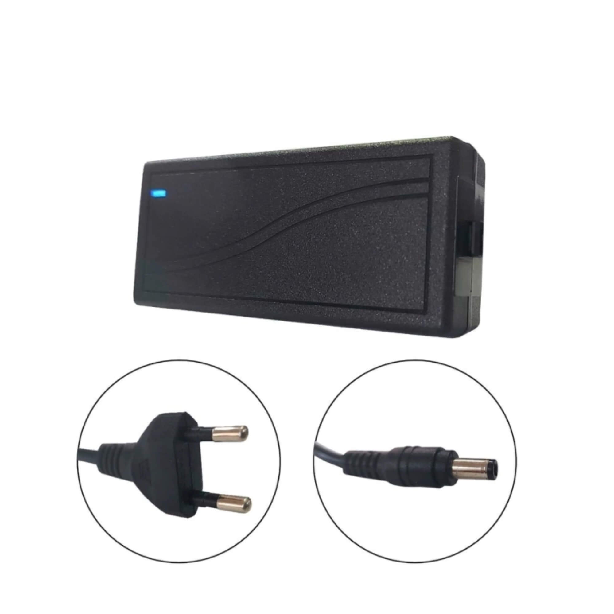 Sistema Arandela Ativa + Arandela Passiva Quadrada Preta 6" Pol 70W RMS Leson - 2LSQUADPT