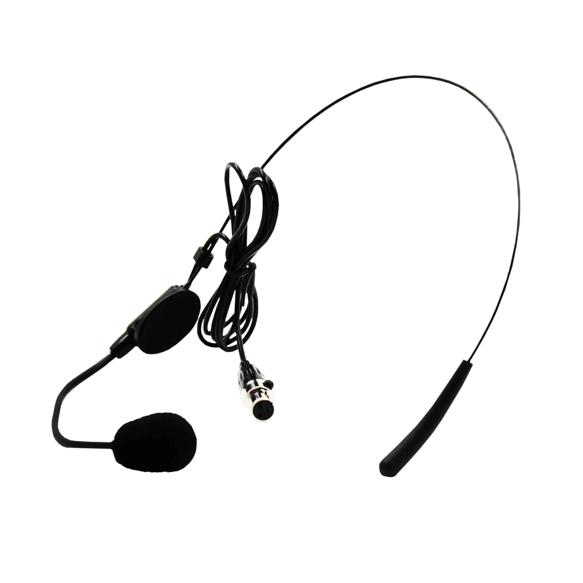 Microfone sem Fio c/ Headset Unidirecional Preto e Lapela LS961 Leson - 2AMLS9611