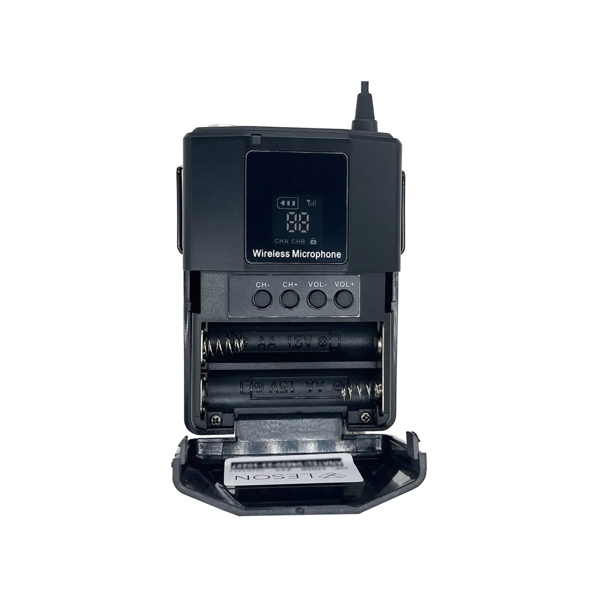 Microfone Sem Fio LS961 Headset Bege Omnidirecional 48 Canais Leson - 2AMLS9613