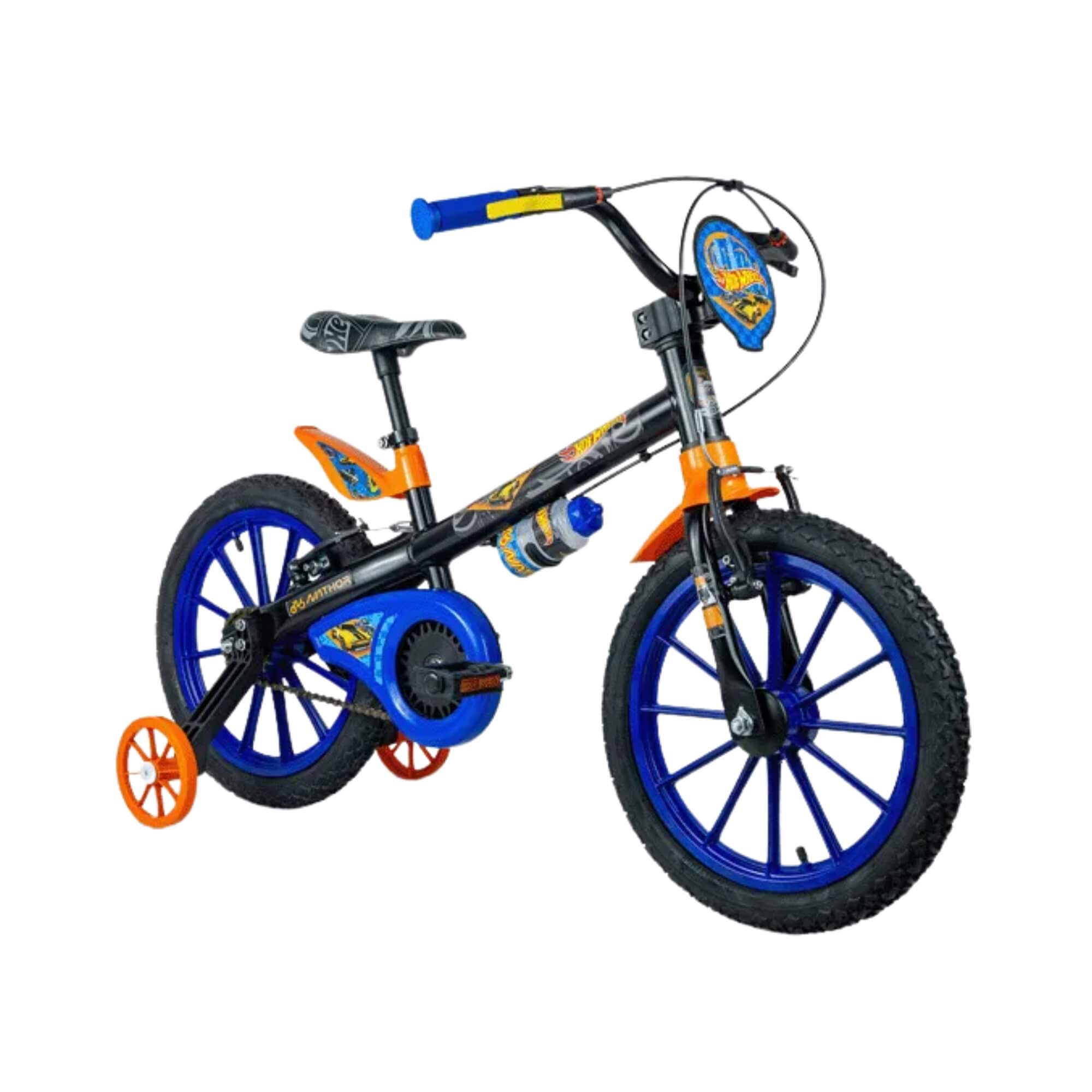 Bicicleta Infantil Aro 16" Hot Wheels Mattel Nathor - 101360160001