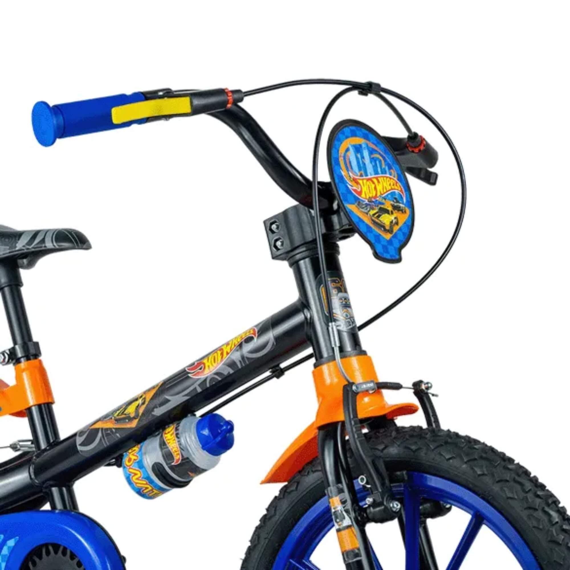 Bicicleta Infantil Aro 16" Hot Wheels Mattel Nathor - 101360160001