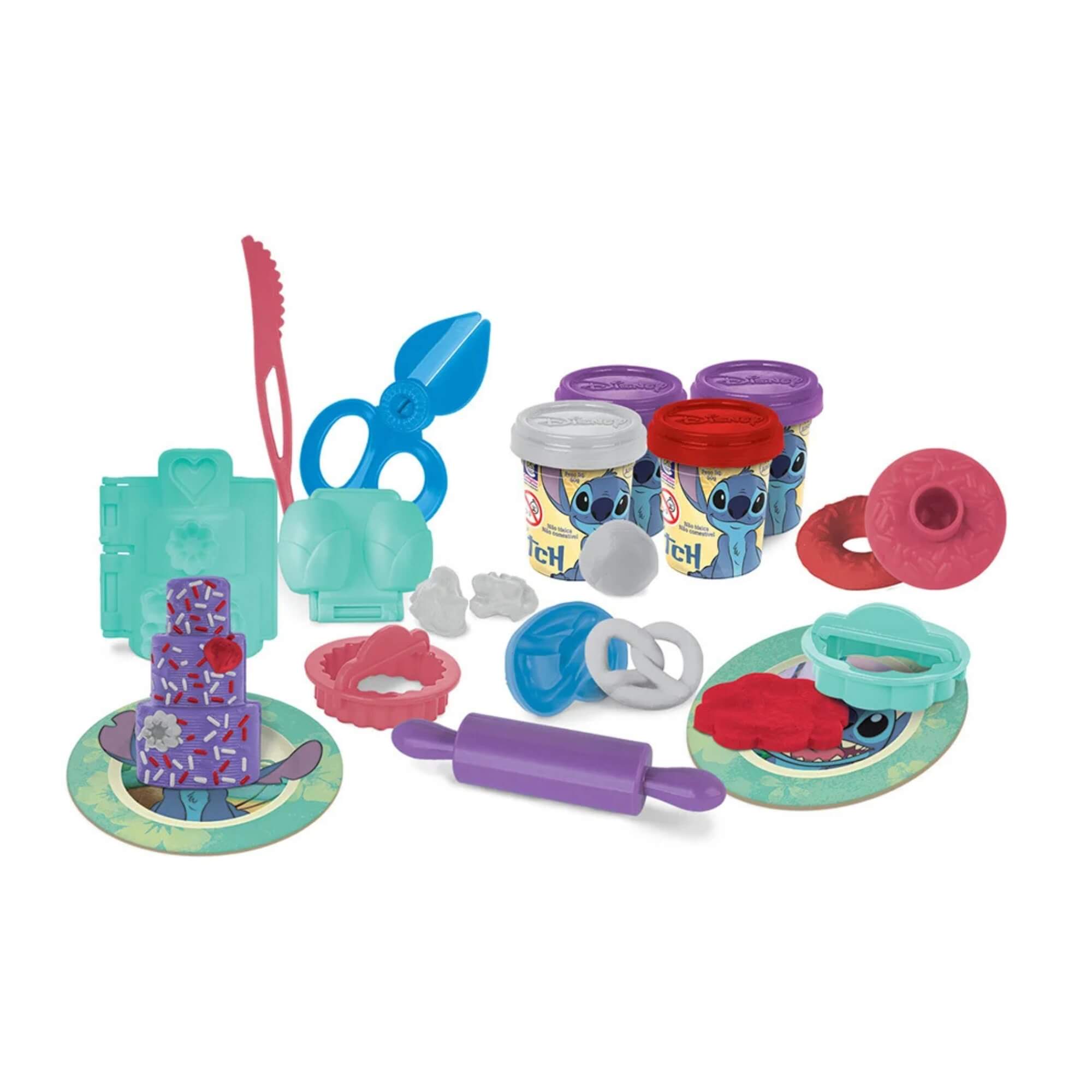 Brinquedo Infantil Confeitaria do Stitch Disney Cotiplás - 2838