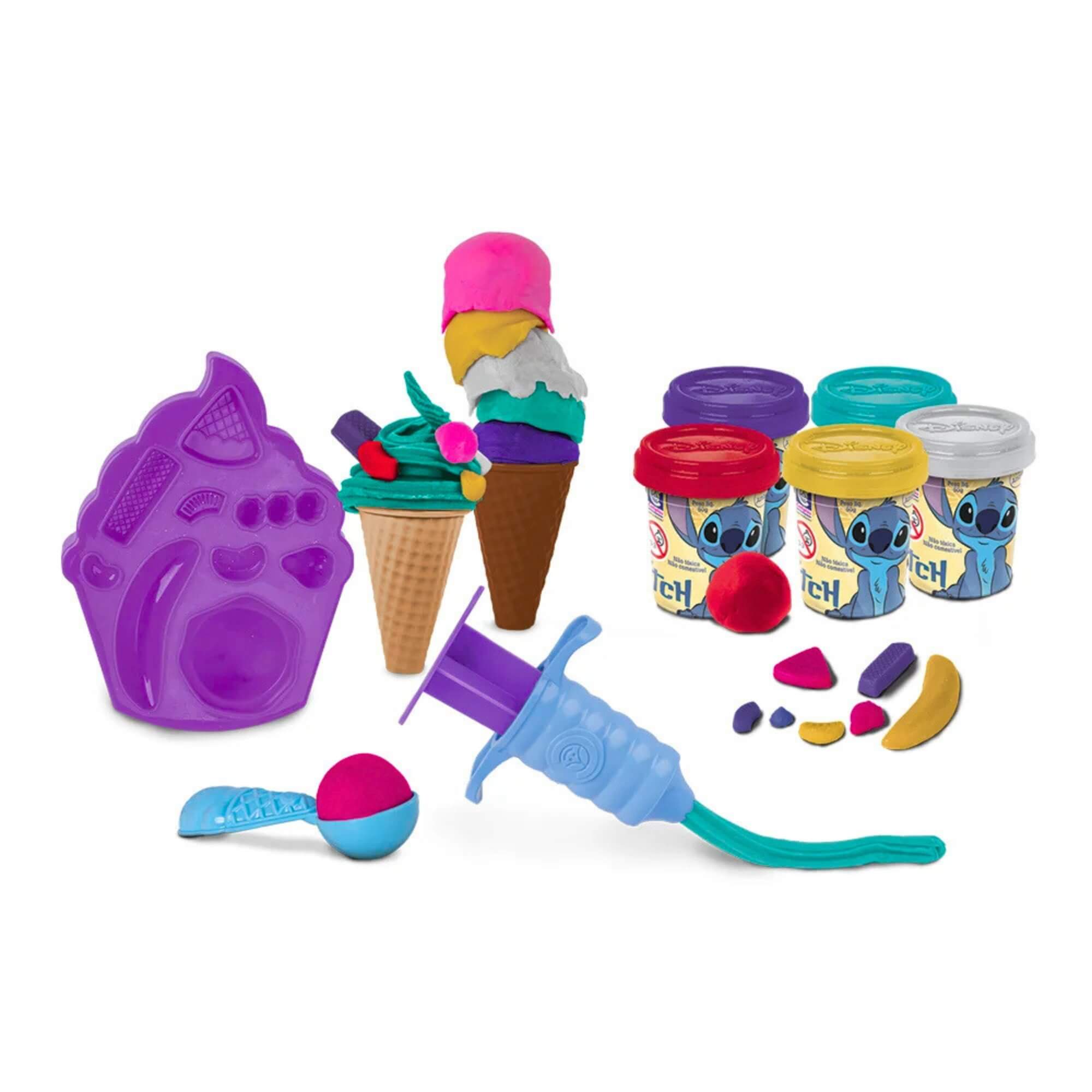 Brinquedo Infantil Sorveteria do Stitch Disney Cotiplás - 2839